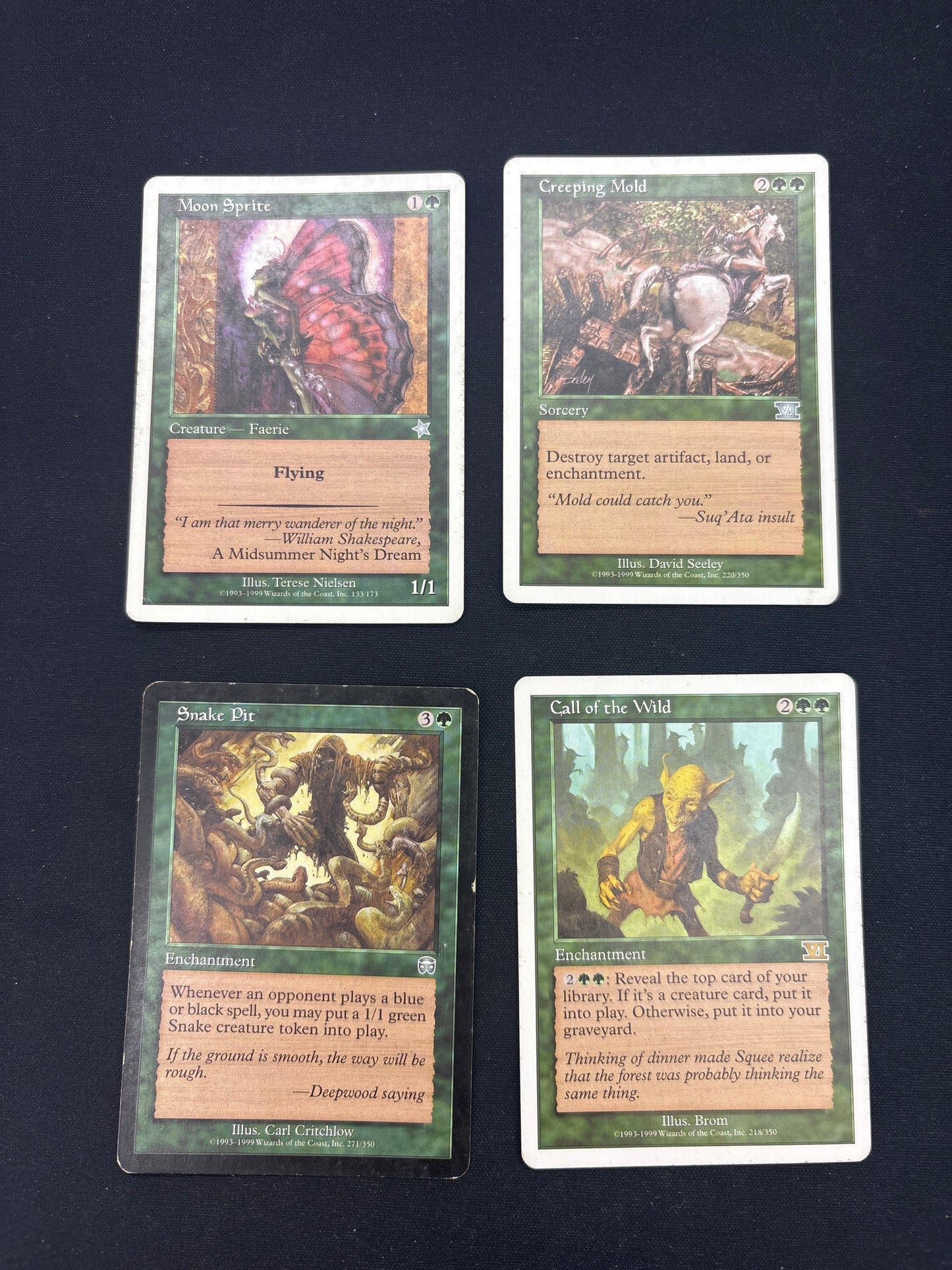 Auction Lot 285: Vintage Magic the Gathering Card Lot 1 Conditions Vary