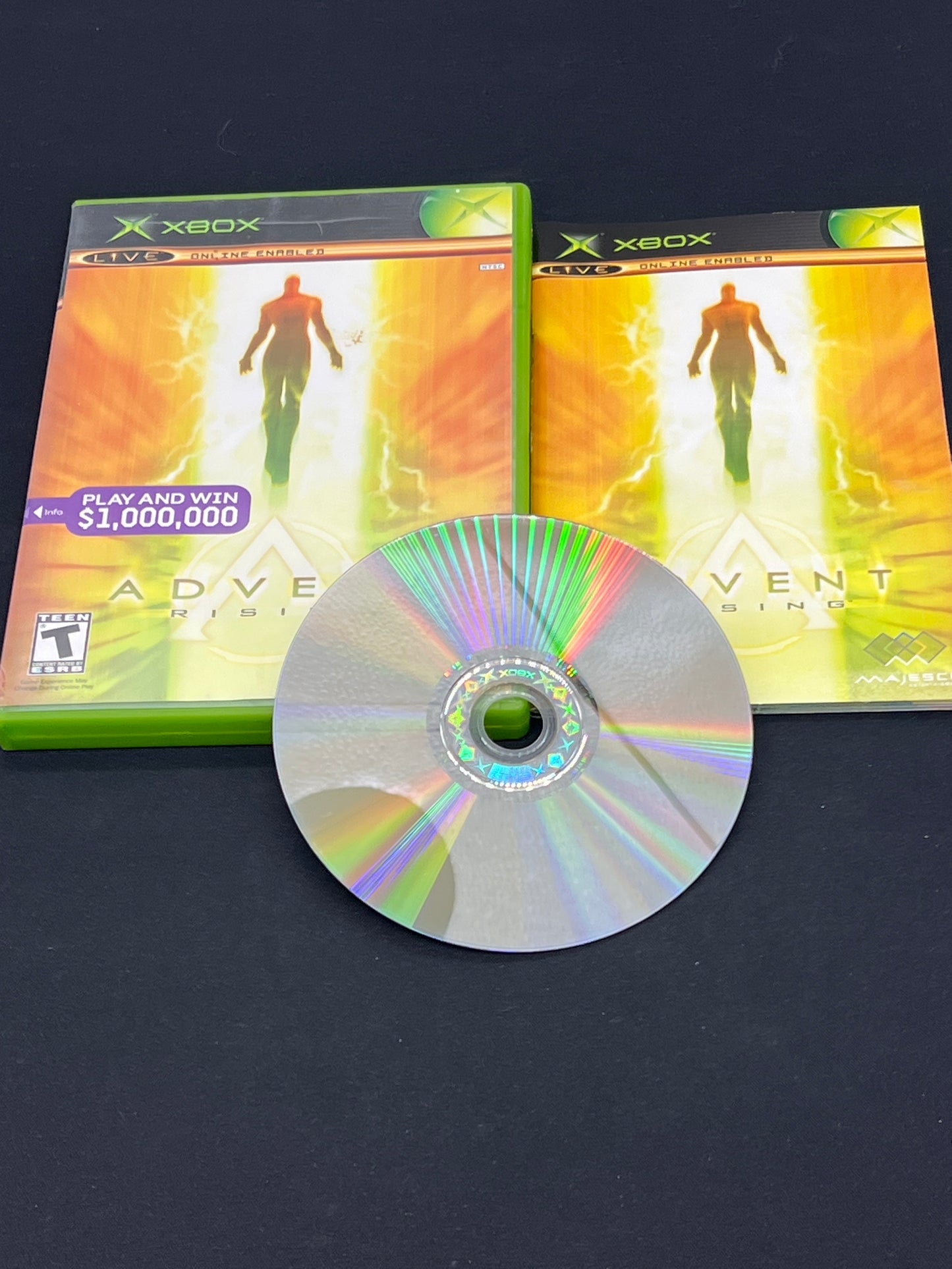 Auction Lot 115: XBOX Video Game Advent Rising CIB