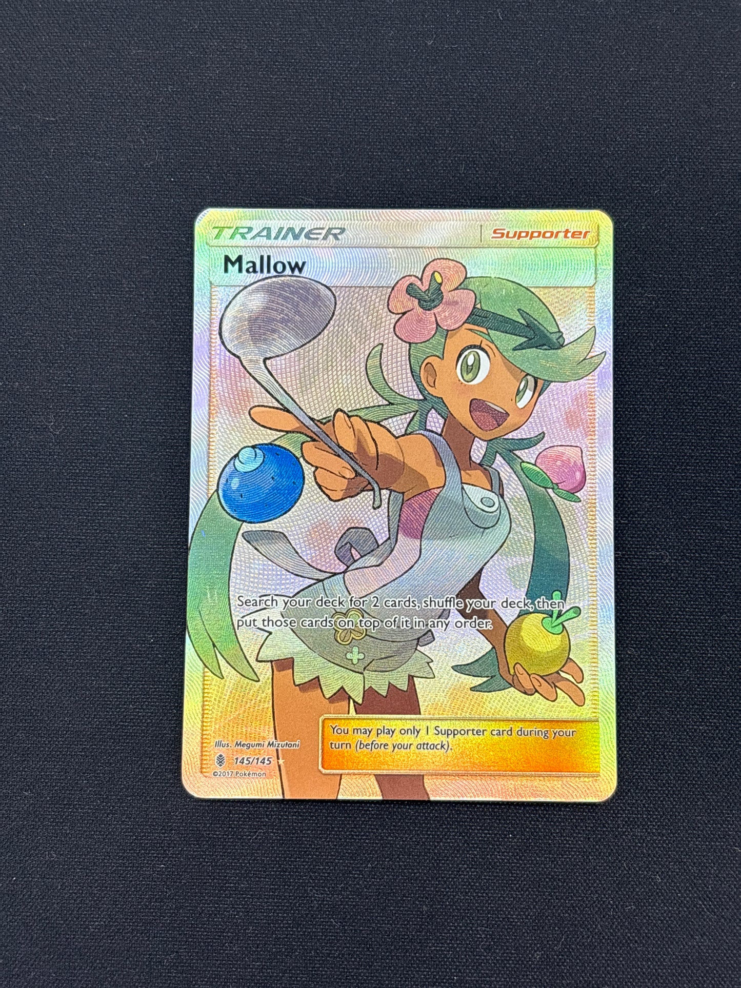 Auction Lot 55: Mallow Full Art Card Conditions Vary