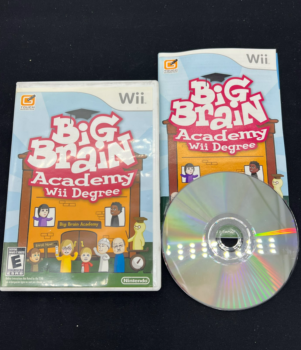 Auction Lot 147: Nintendo WII Video Game Big Brain Academy CIB