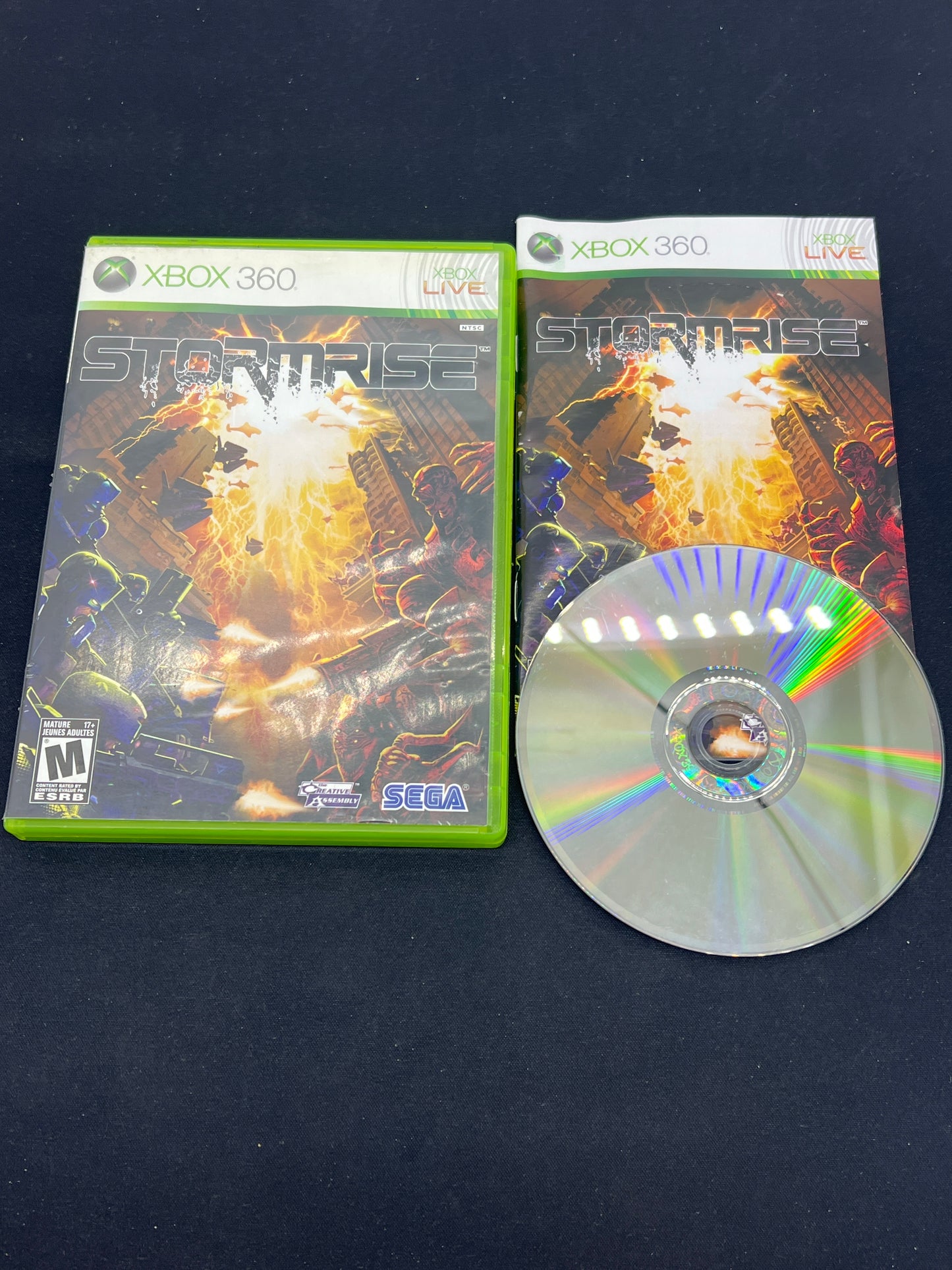 Auction Lot 200: XBOX 360 Video Game Stormrise CIB