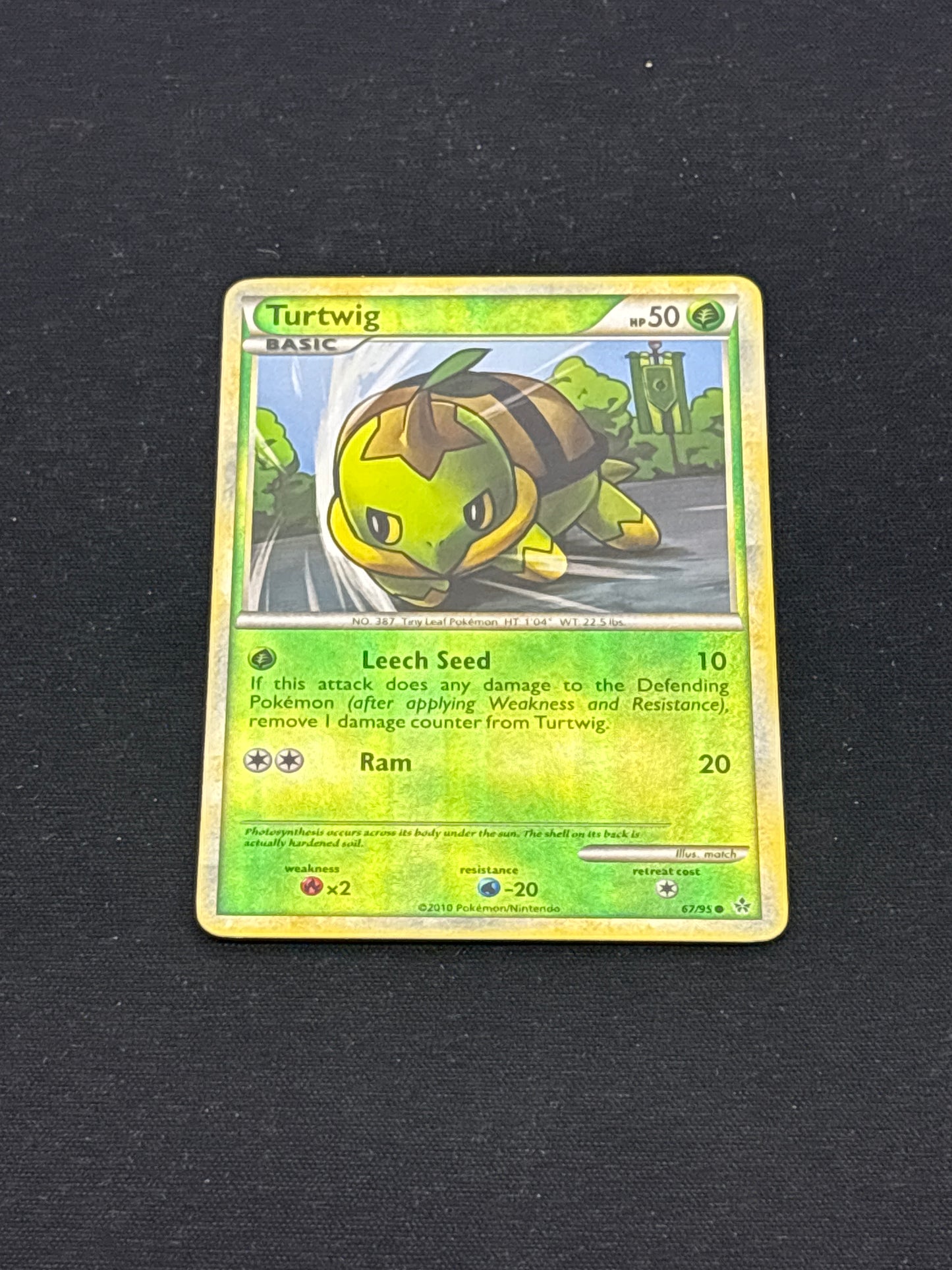 Auction Lot 169: Pokemon Cards Turtwig Reverse Holo HGSS Unleashed Condition Vary