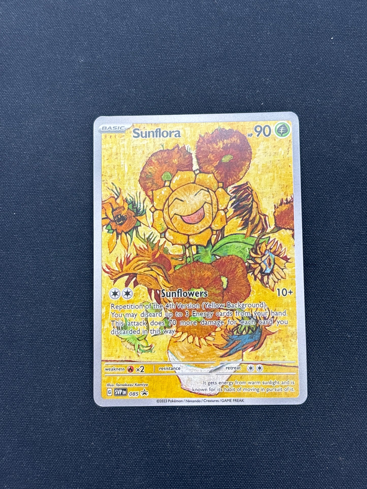 Auction Lot 270: Pokemon Cards CUSTOM Sunflora Conditions Vary