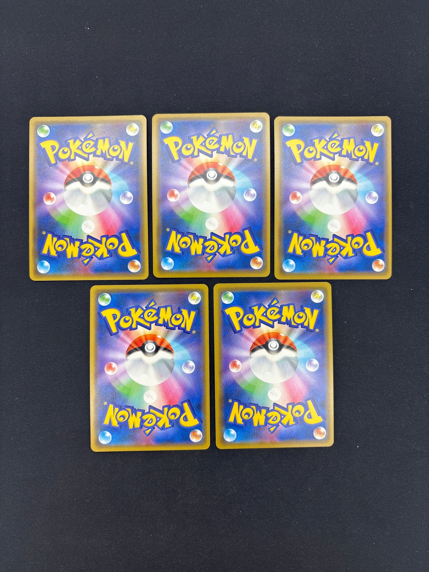 Auction Lot 12: Pokemon Cards Lot of 5 Japanese Holo Conditions Vary