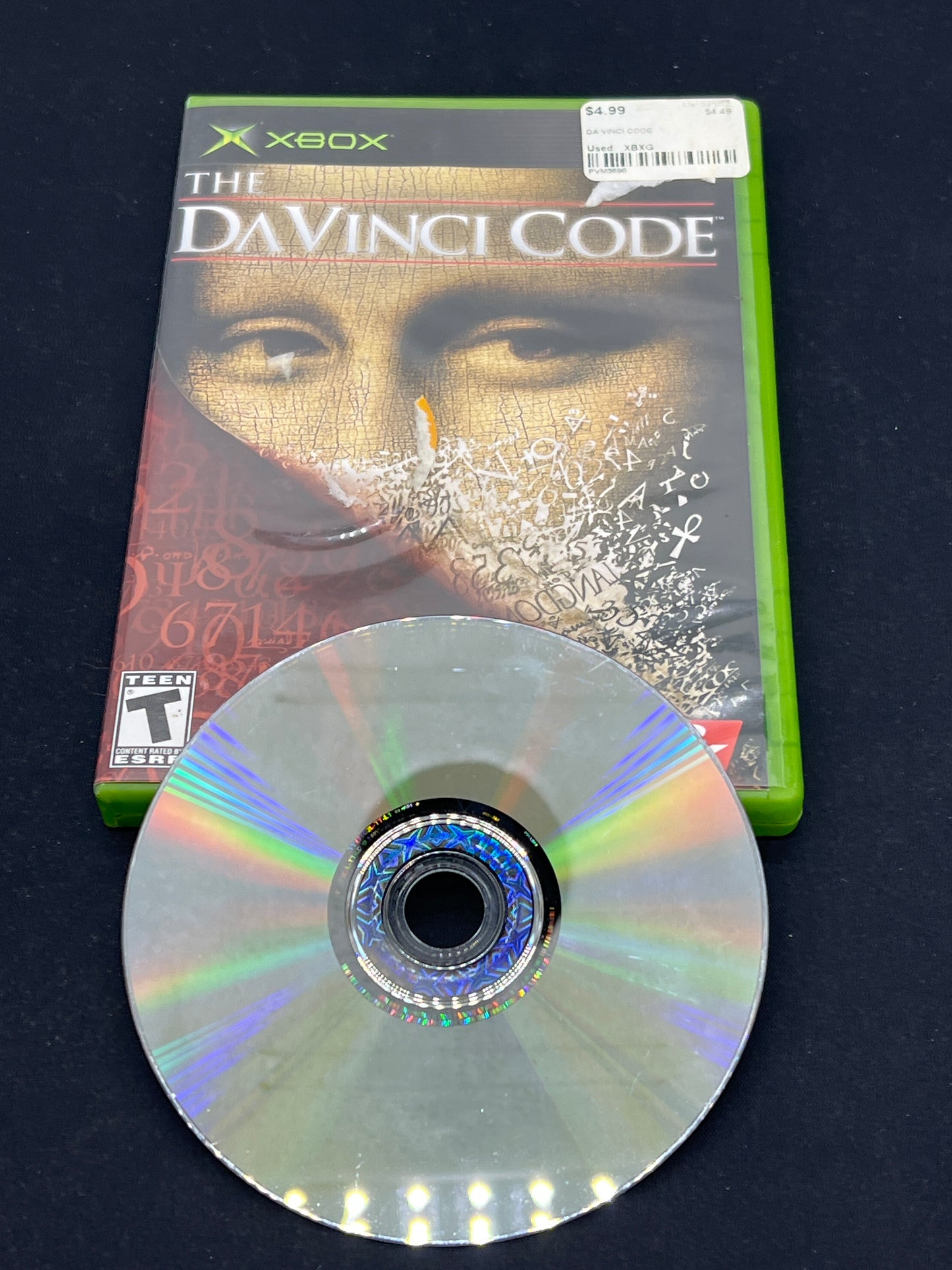 Auction Lot 181: XBOX Video Game The DaVinci Code