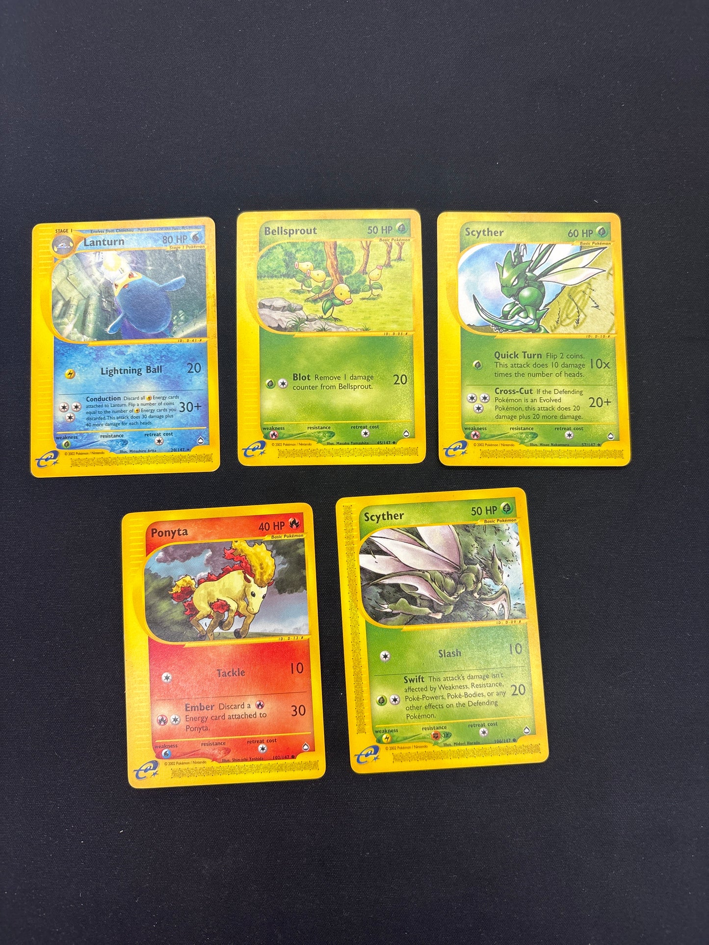 Auction Lot 72: Pokemon Aquapolis  Card Lot Conditions Vary