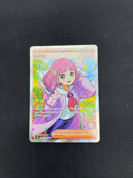 Auction Lot 269: Pokemon Cards Stellar Crown Lacey Full Art Conditions Vary