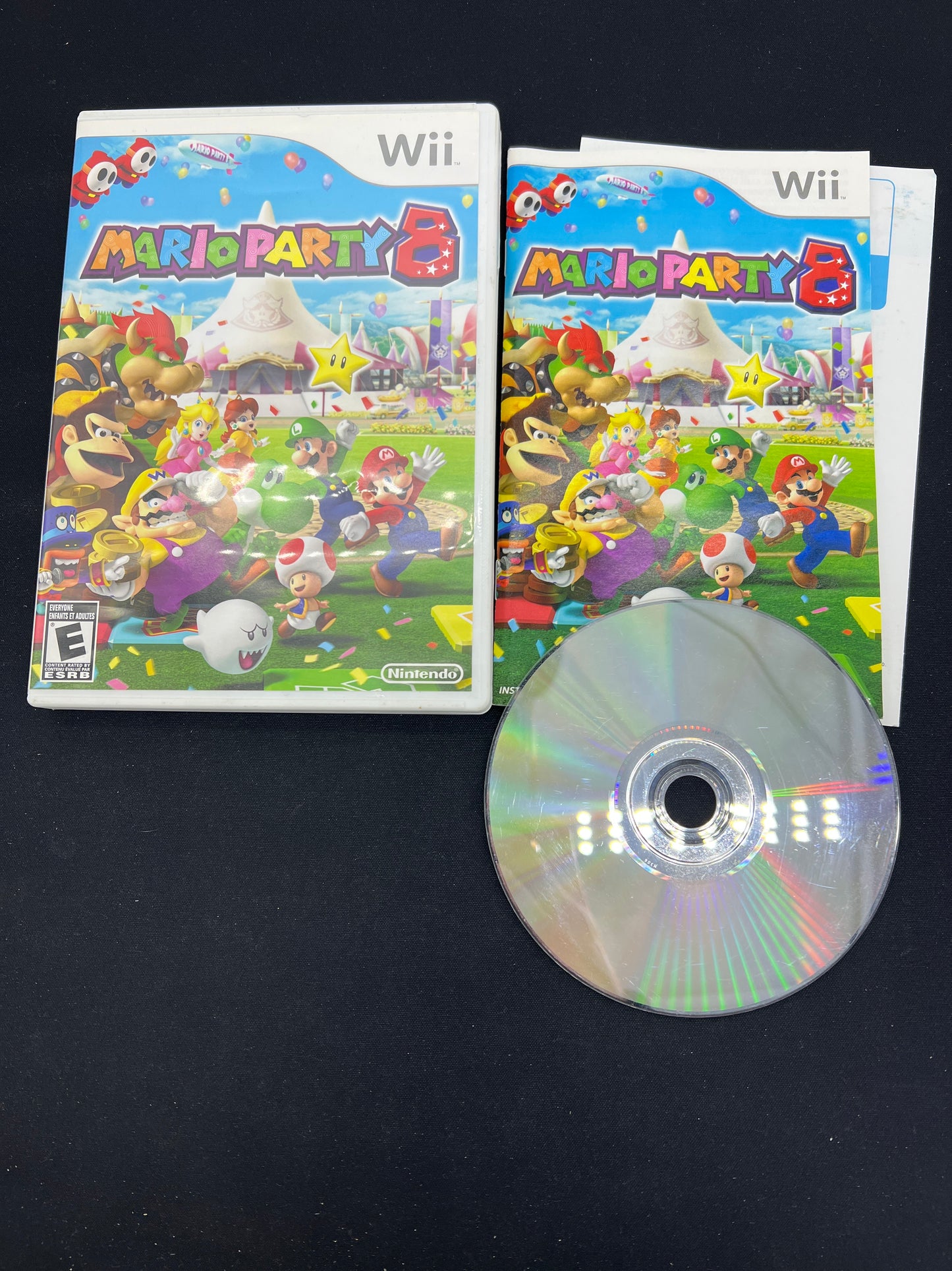 Auction Lot 200: Nintendo Wii Mario Party 8 CIB