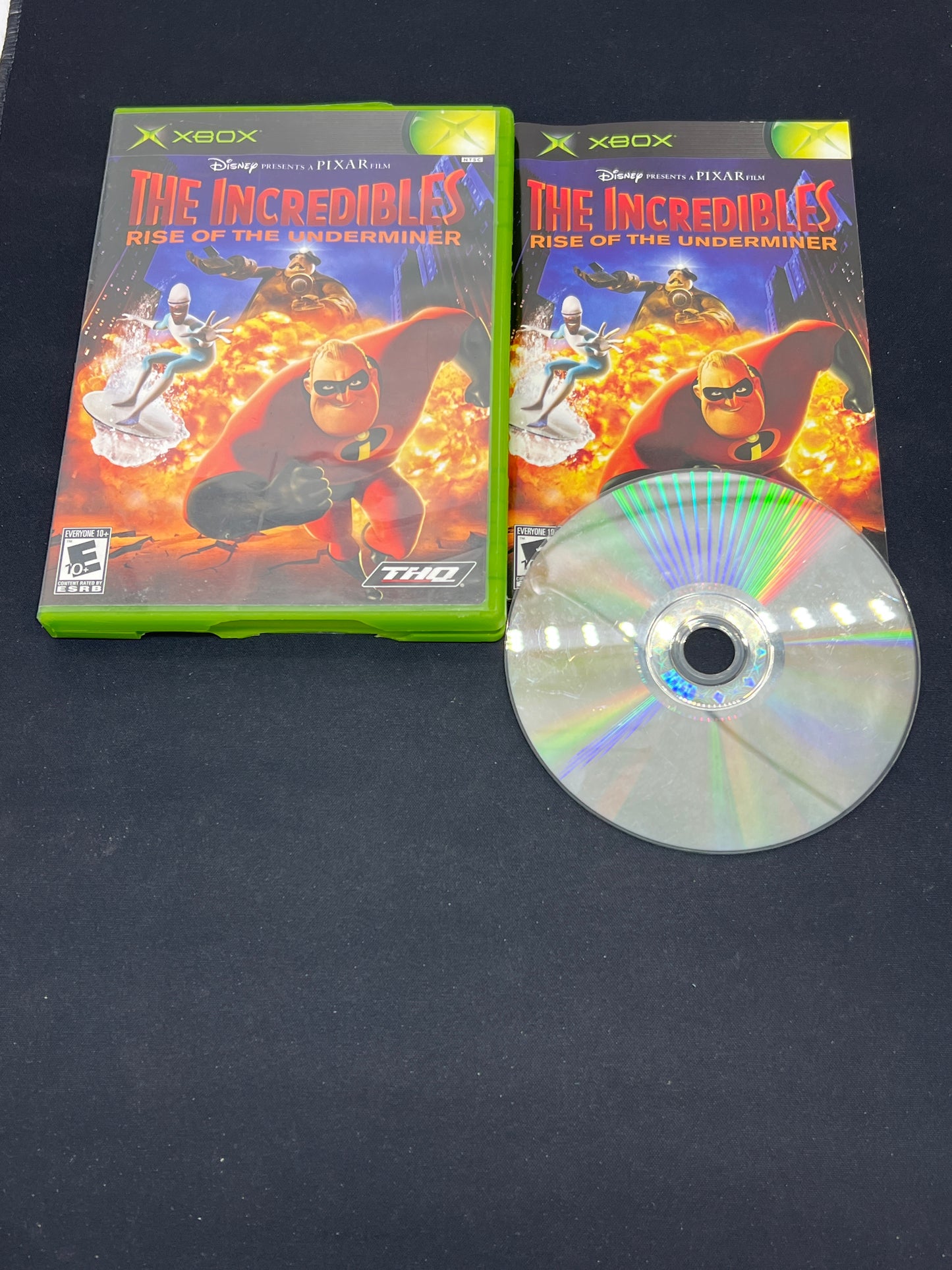 Auction Lot 82: XBOX The Incredibles Rise of The Underminer CIB