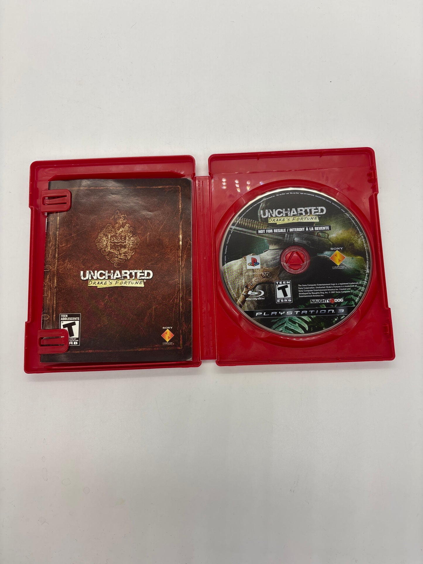 Auction Lot 111: PlayStation 3 Uncharted Drake’s Fortune CIB