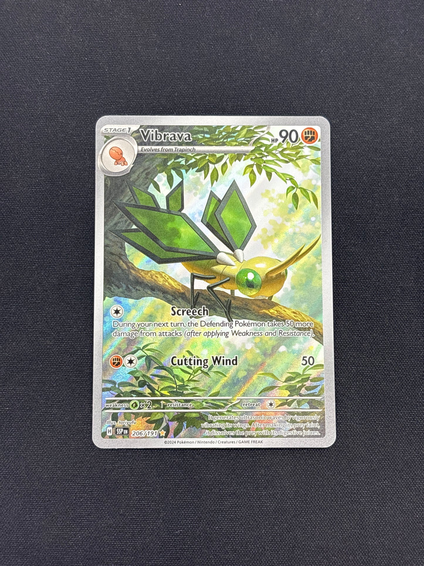 Auction Lot 227: Vibrava Illustration Rare Card Conditions Vary