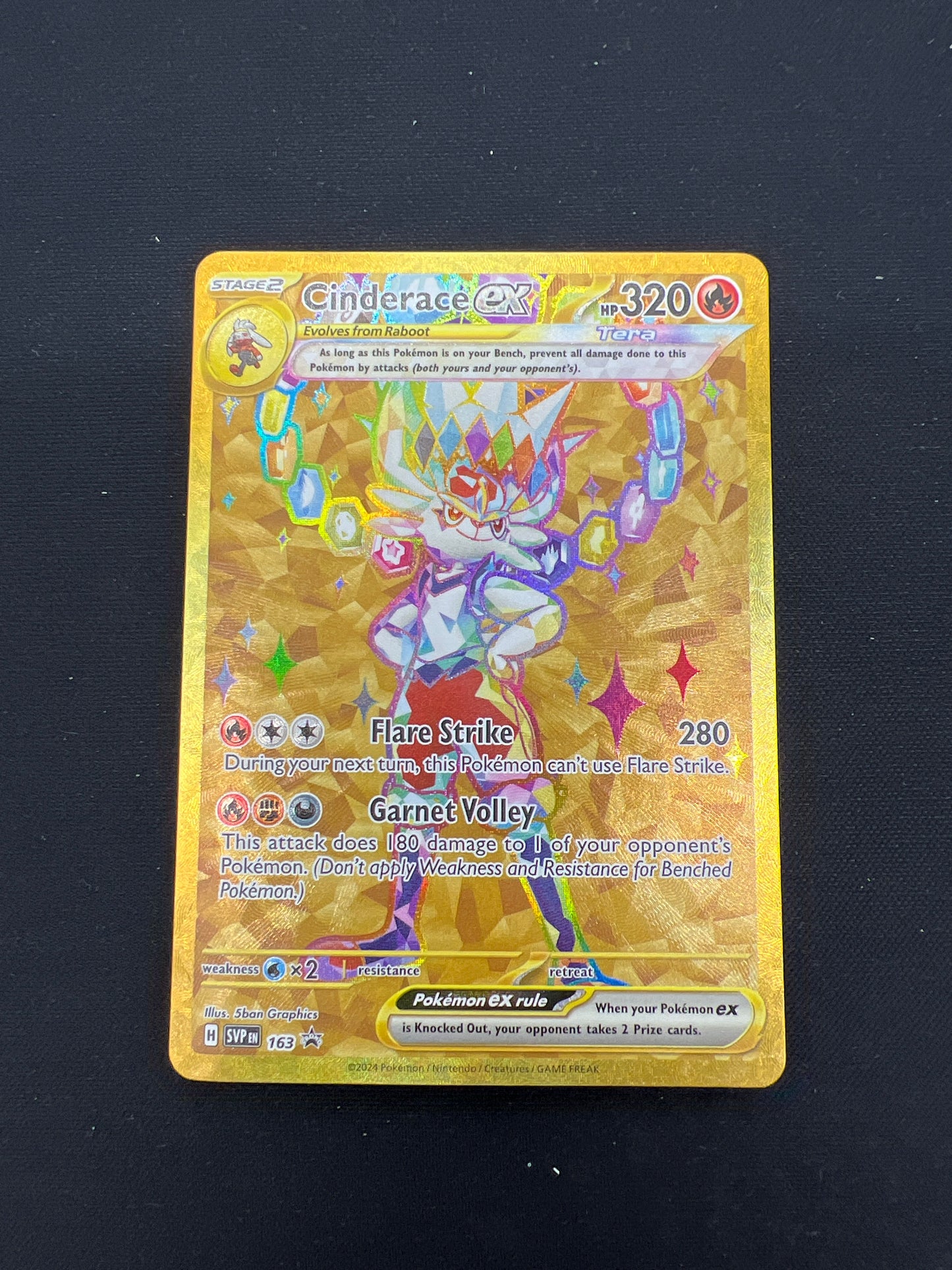 Auction Lot 230: Pokemon Cards Cinderace EX SV Promo Full Art Conditions Vary