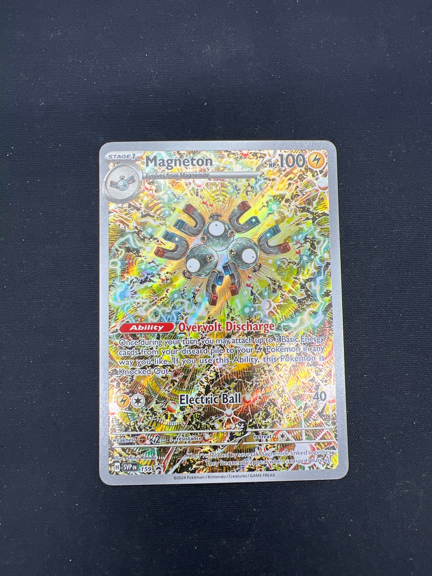 Auction Lot 197: Pokemon Cards Magneton ETB Promo SV Surging Sparks Conditions Vary