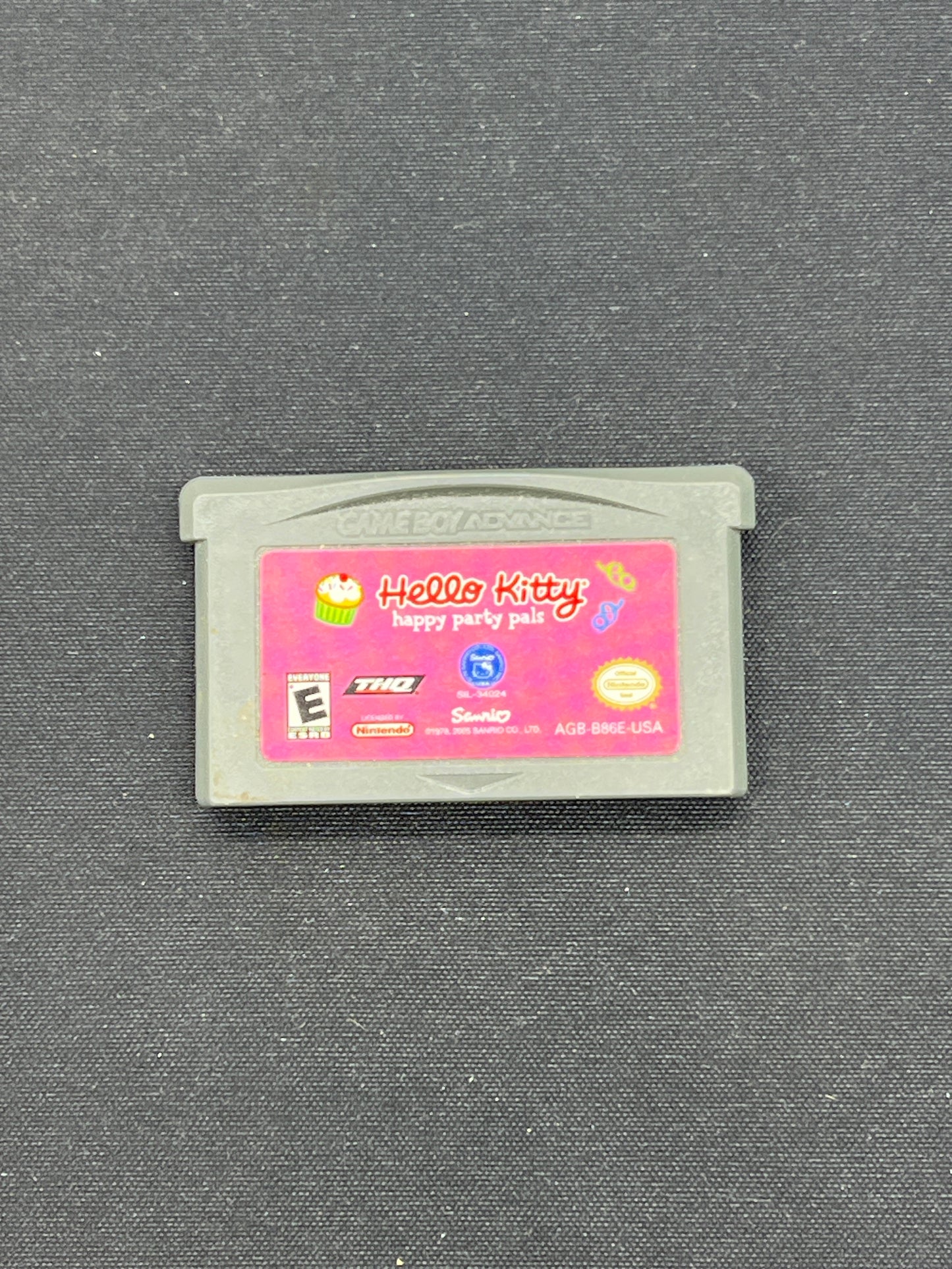 Auction Lot 90: Gameboy Advance Hello Kitty Happy Party Pals Cartridge Only