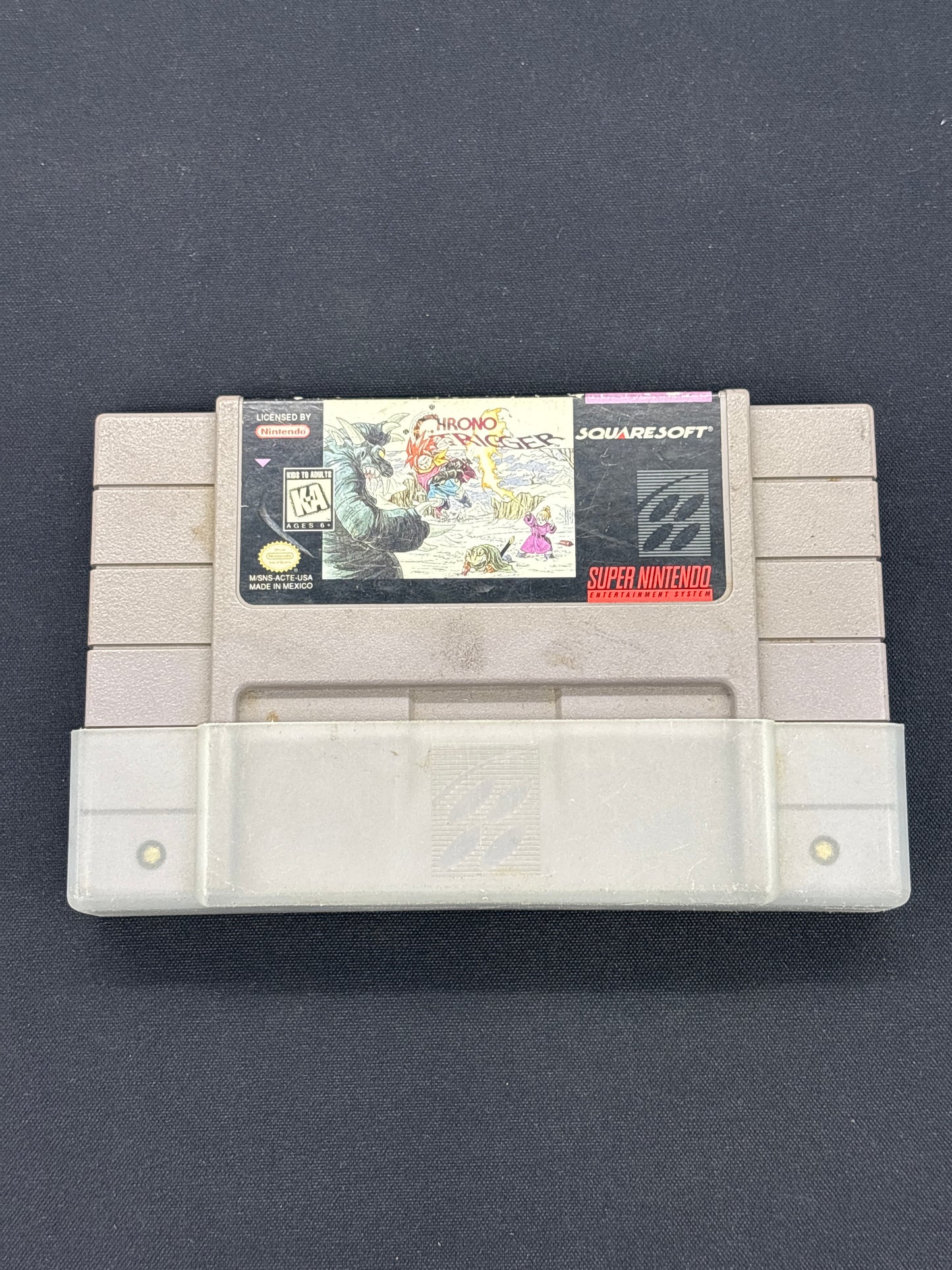 Auction Lot 5: SNES Nintendo Chrono Trigger Cartridge Only
