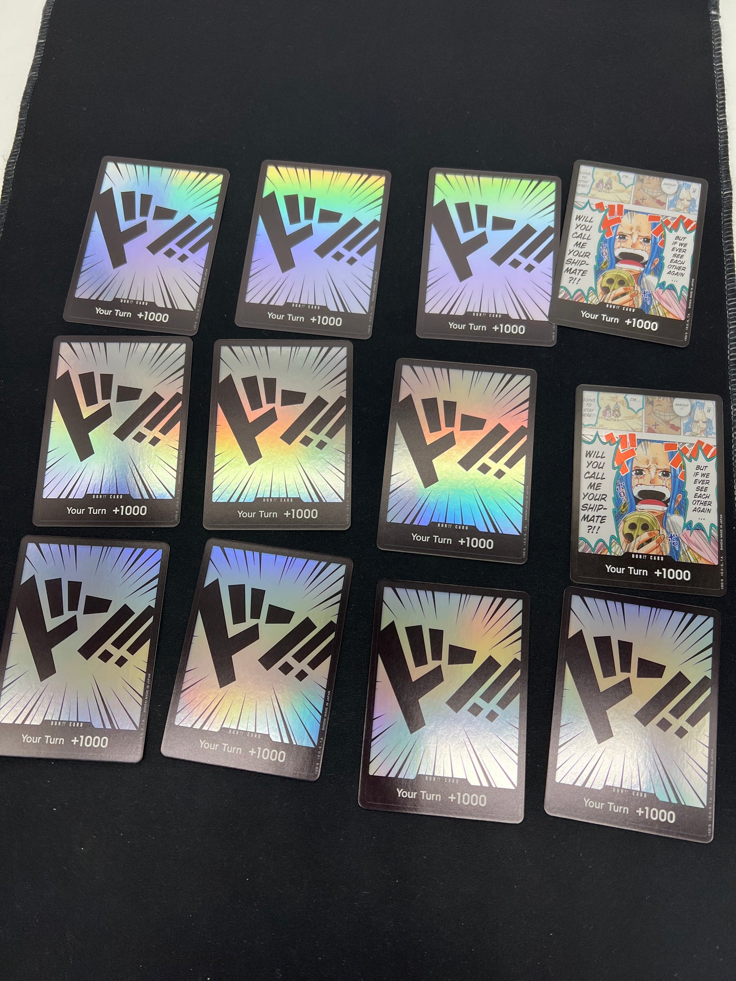 Auction Lot 123: One Piece TCG Lot of 12 Your Turn Cards Conditions Vary