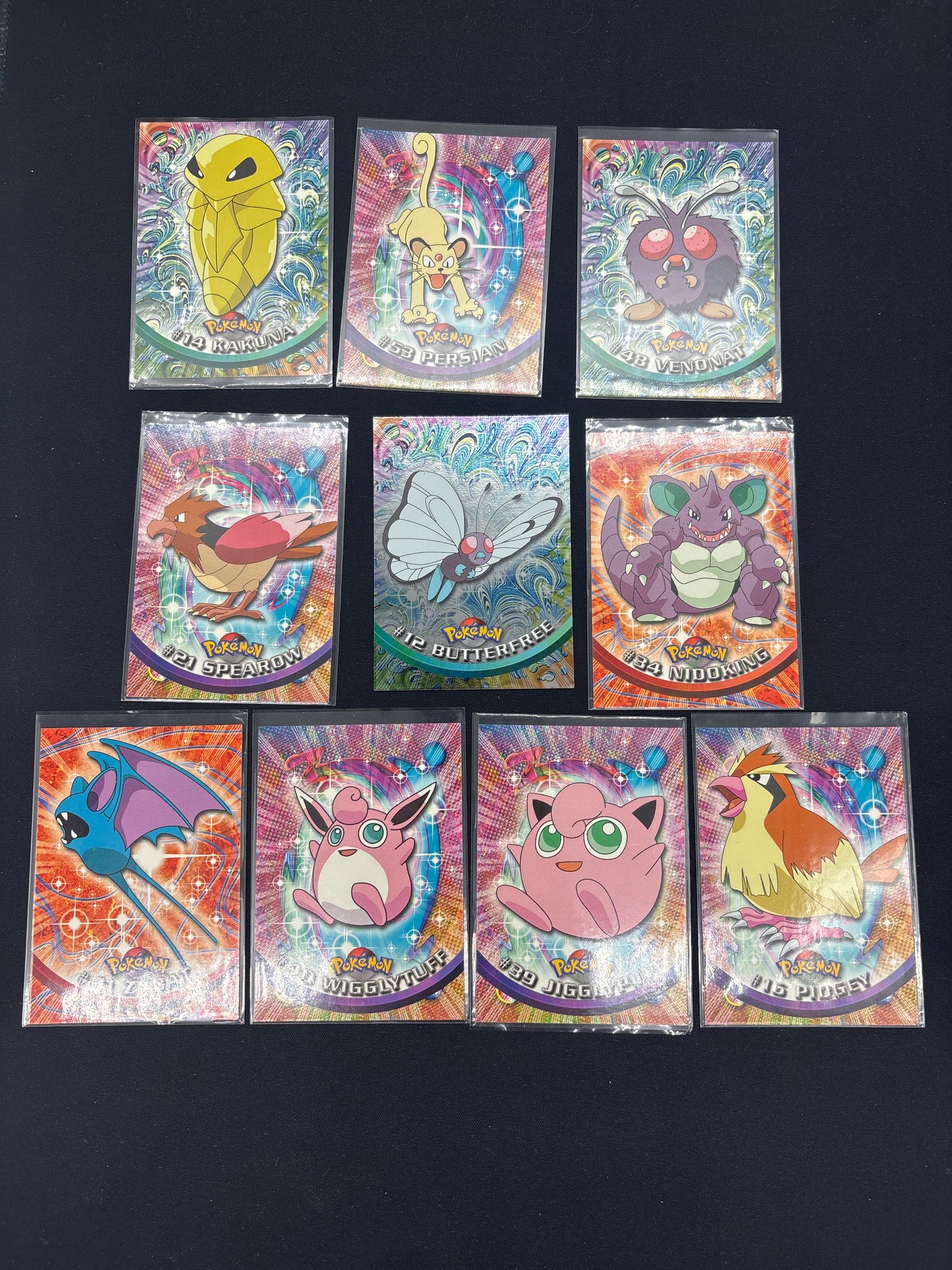 Auction Lot 90: Pokemon Topps Chrome Card Lot Conditions Vary