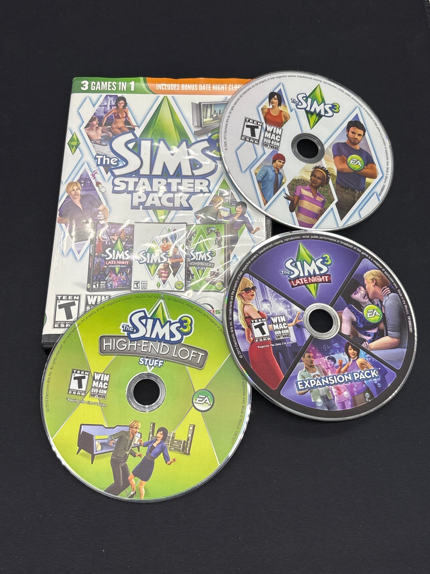 Auction Lot 37: Sims 3 Starter Pack Video Game PC