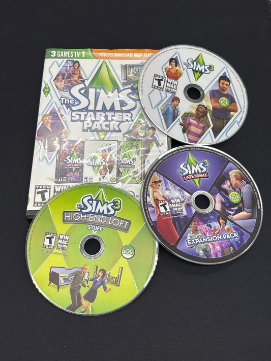 Auction Lot 37: Sims 3 Starter Pack Video Game PC