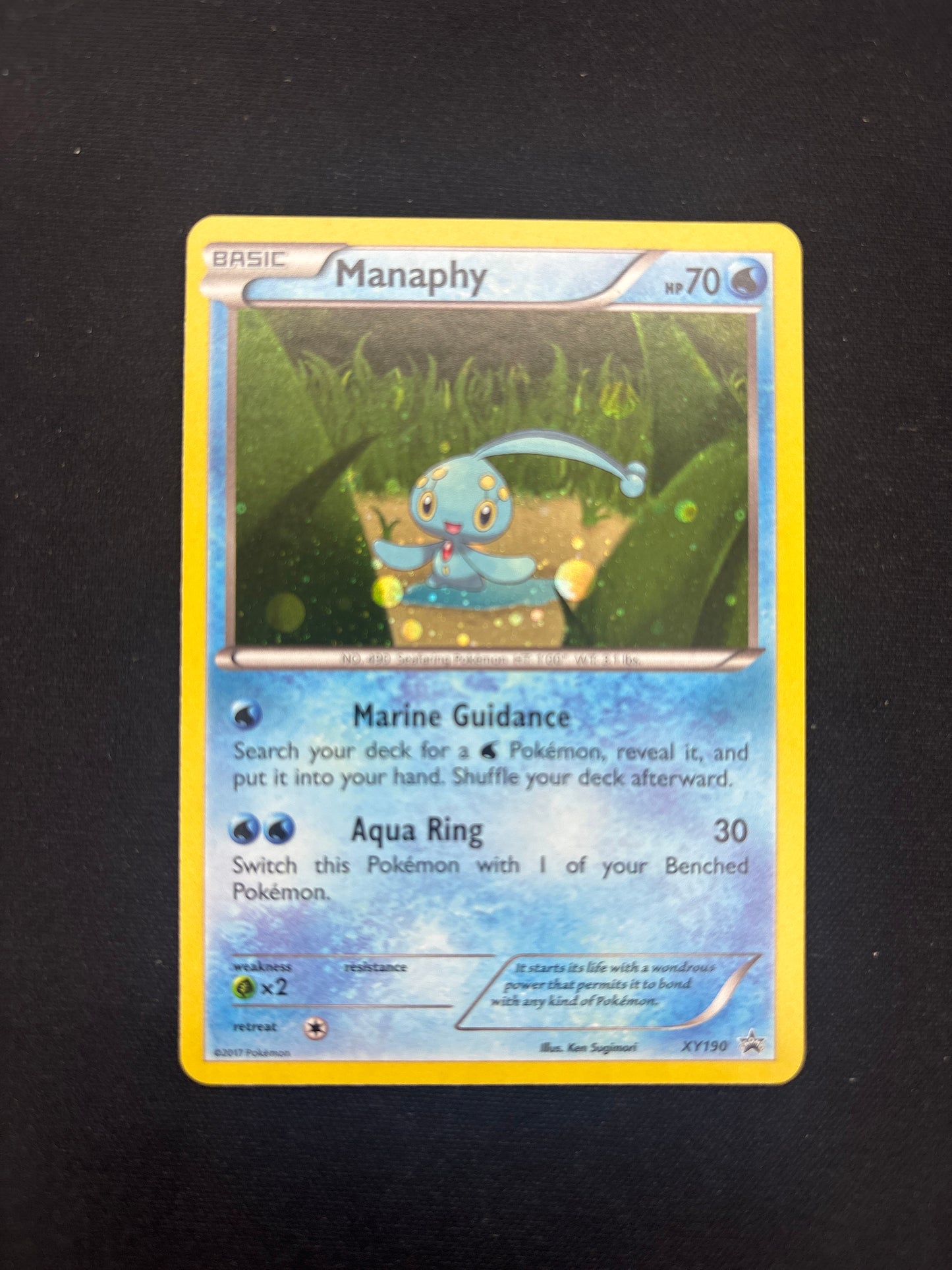 Auction Lot 134: Pokemon Card Manaphy XY Promo Conditions Vary