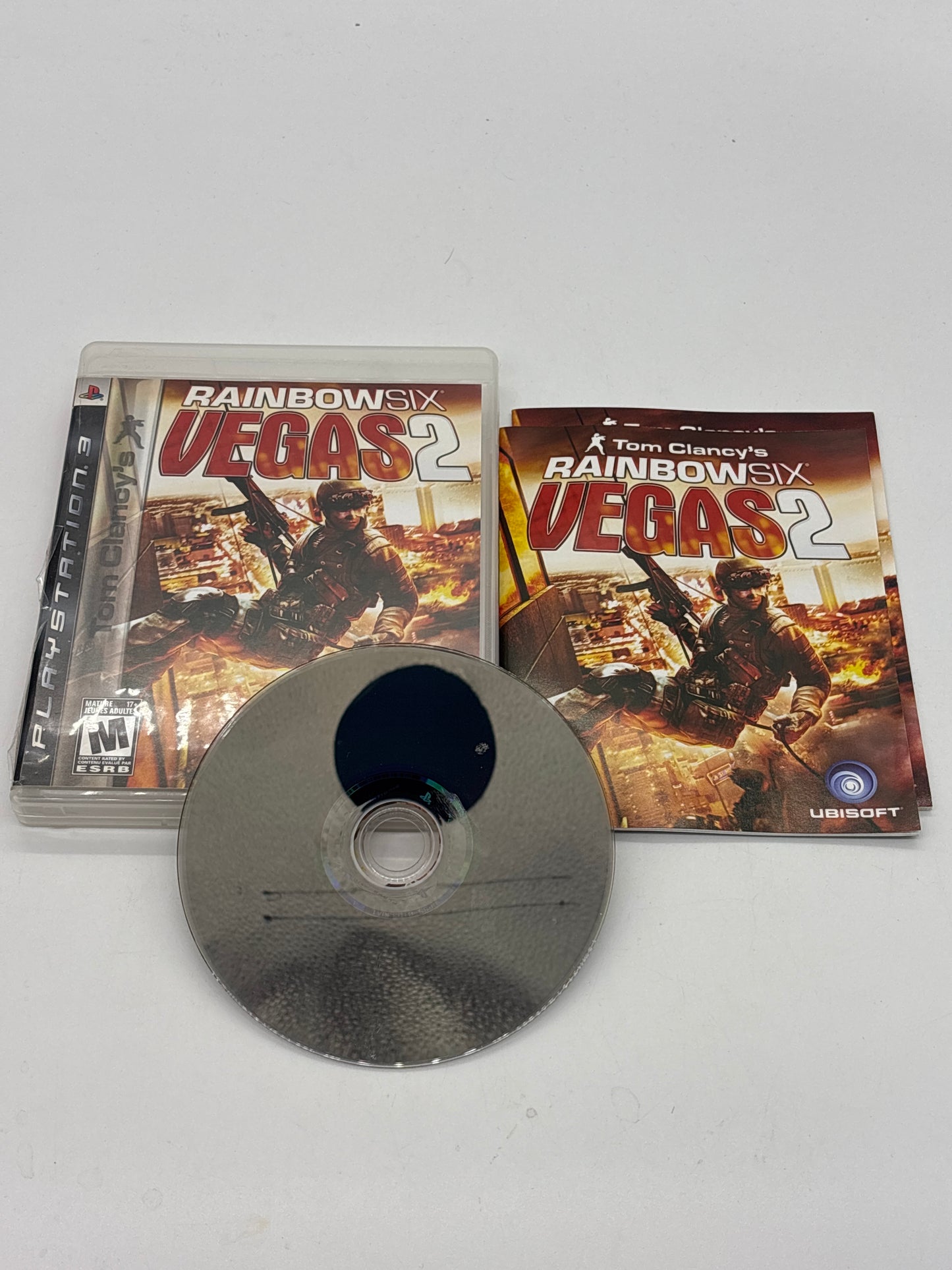 Auction Lot 93: Rainbow Six Vegas 2 Video Game Playstation 3 CIB