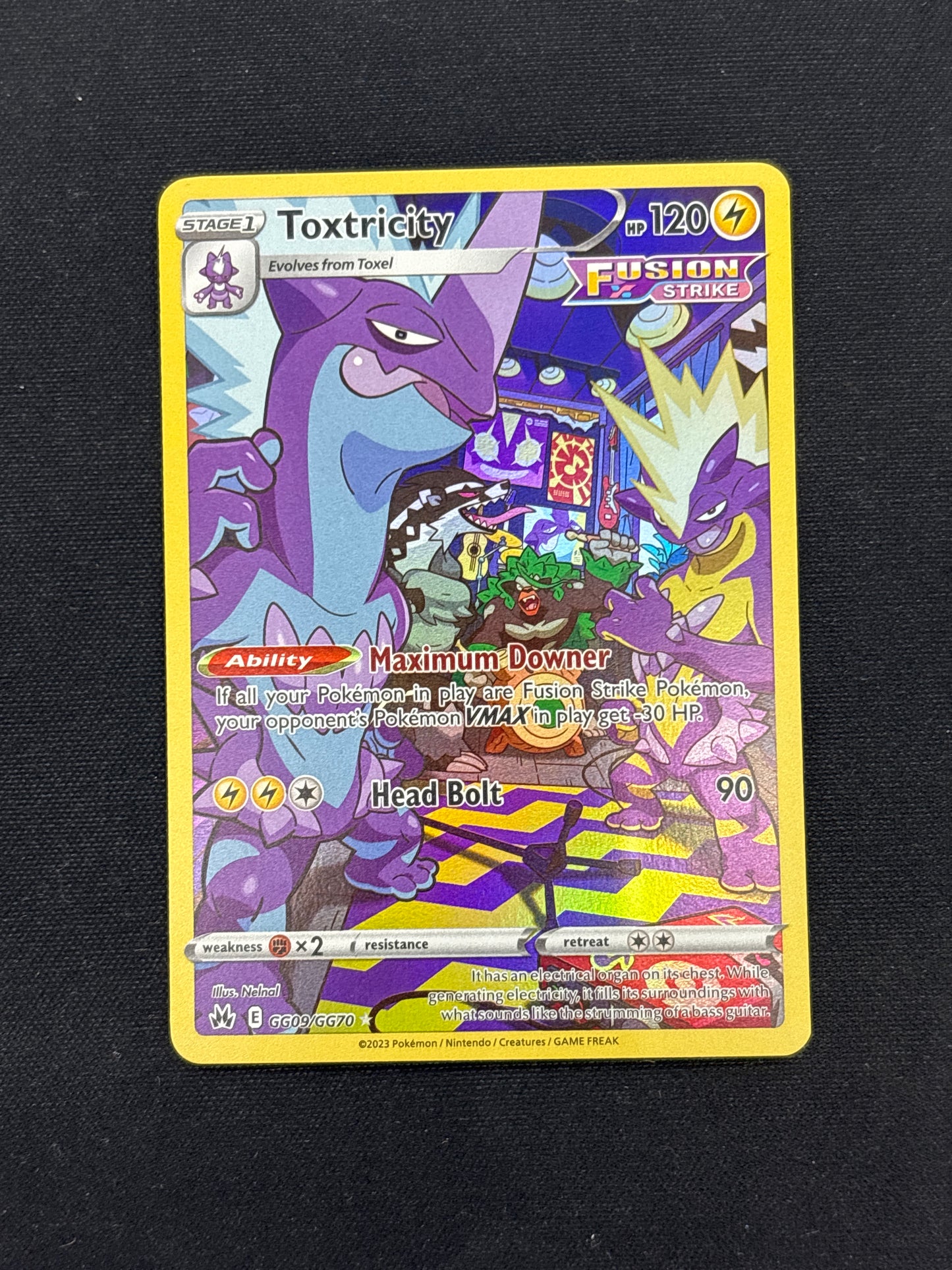 Auction Lot 231: Toxtricity Gallarian Gallery Card Conditions Vary