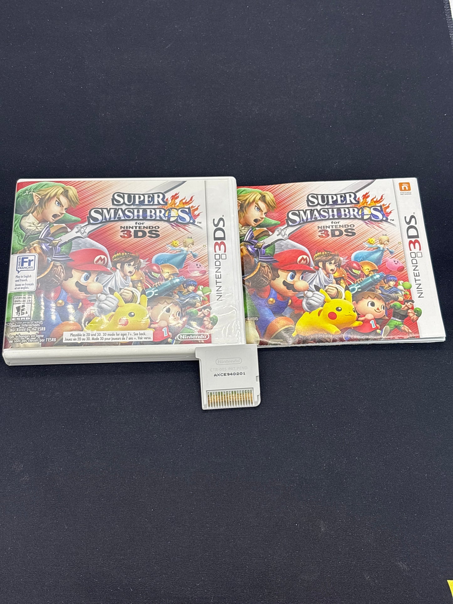 Auction Lot 310: Super Smash Bros Video Game Nintendo 3DS CIB