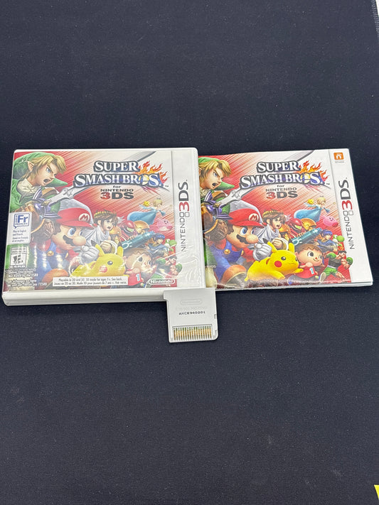 Auction Lot 310: Super Smash Bros Video Game Nintendo 3DS CIB