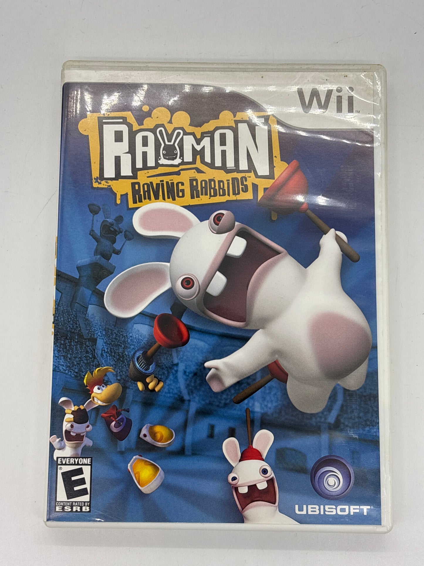 Auction Lot 82: Nintendo WII Rayman Raving Rabbids CIB