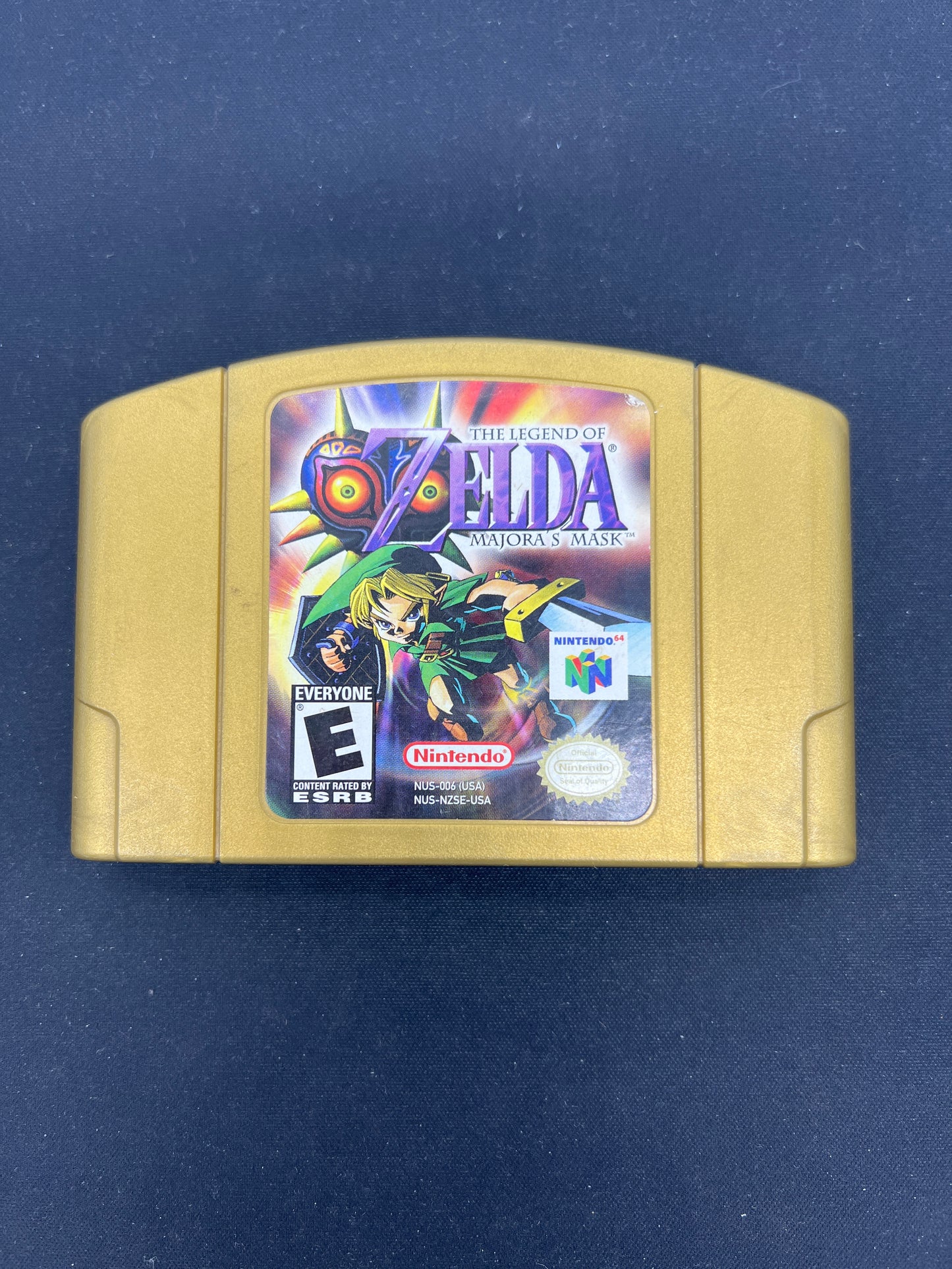 Auction Lot 262: Nintendo 64 Legend Of Zelda Majora’s Mask Cartridge Only (Tested Working)