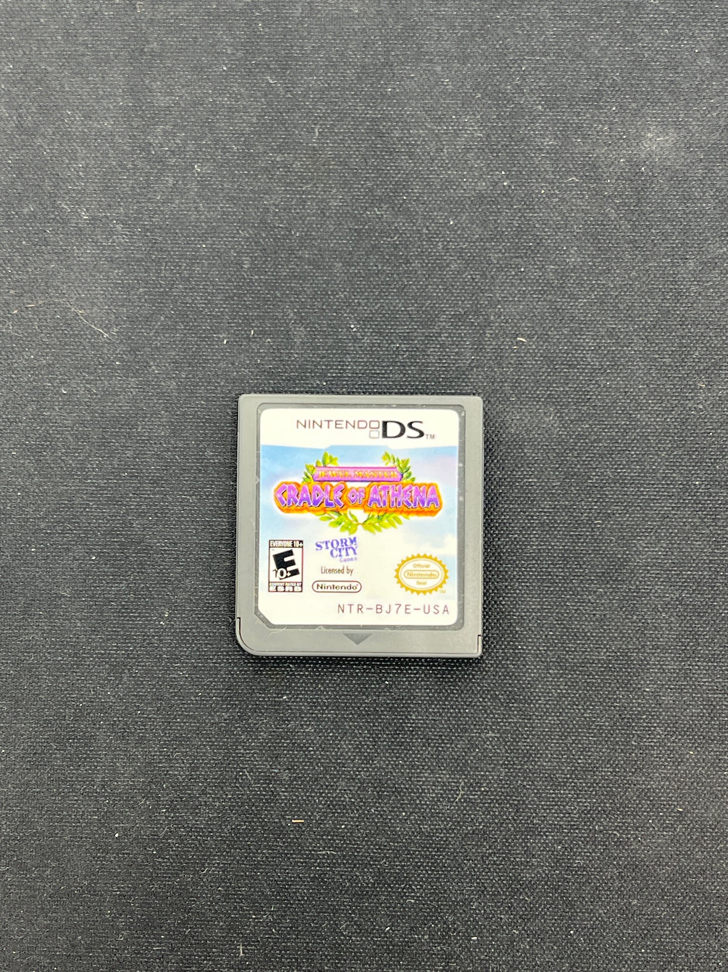 Auction Lot 316: Nintendo DS Video Game Loose Jewel Master Cradle of Athena