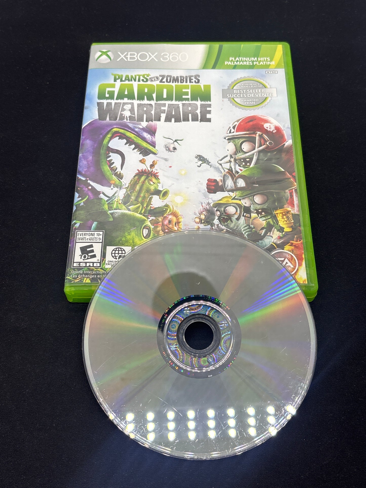Auction Lot 168: XBOX 360 Video Game Plants VS Zombies Garden Warfare