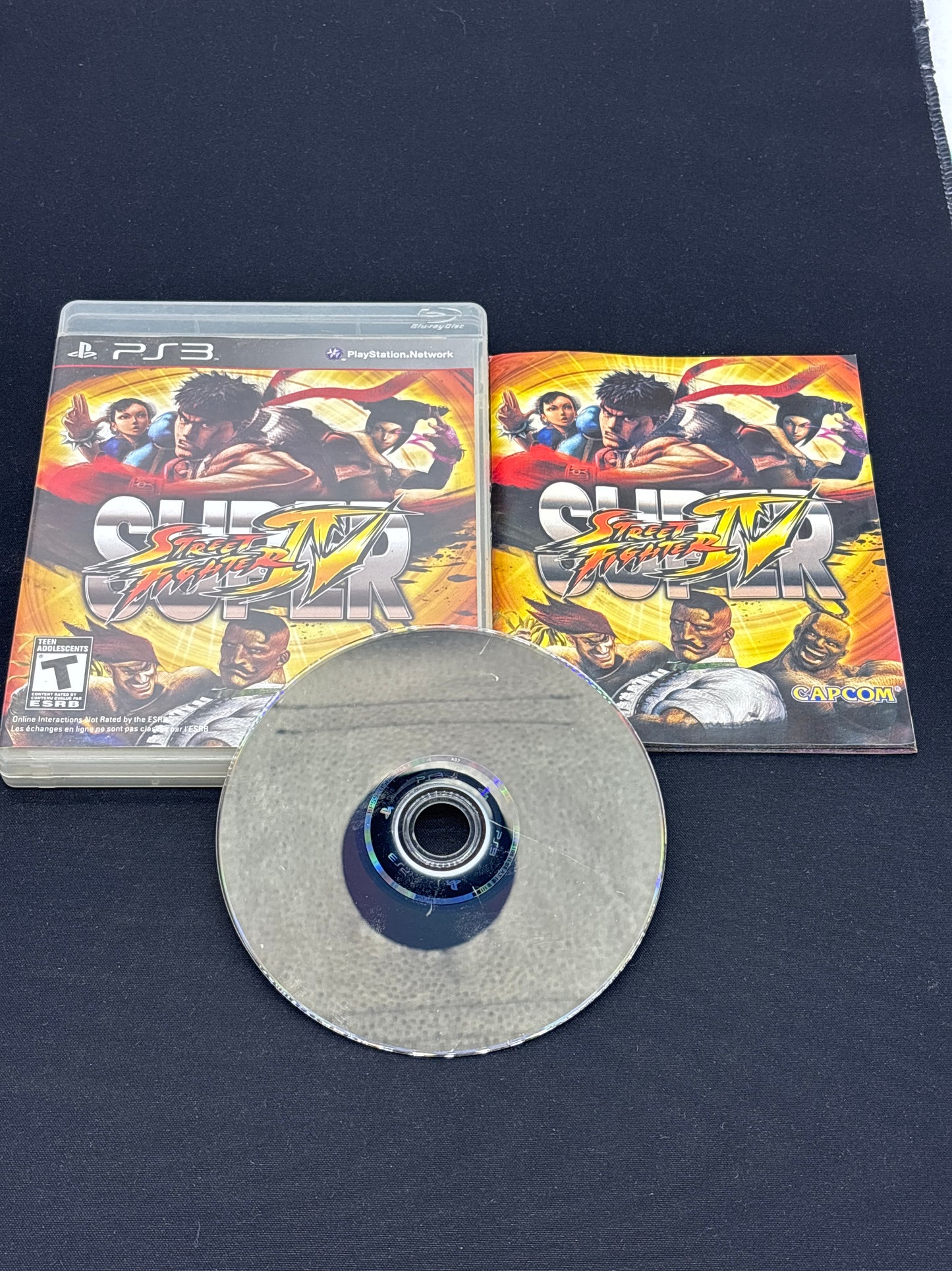 Auction Lot 30: PlayStation 3 Video Game Street Fighter IV Super CIB