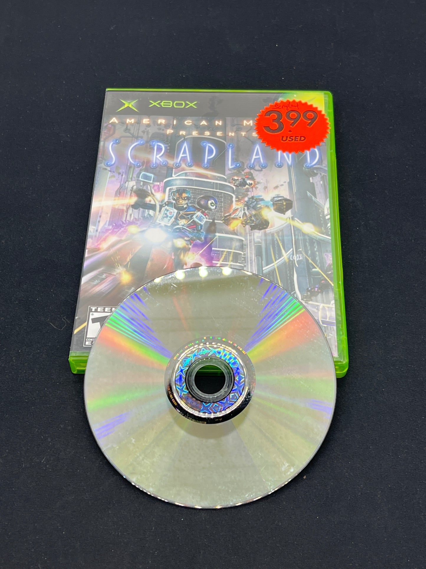 Auction Lot 177: XBOX Video Game Scrapland