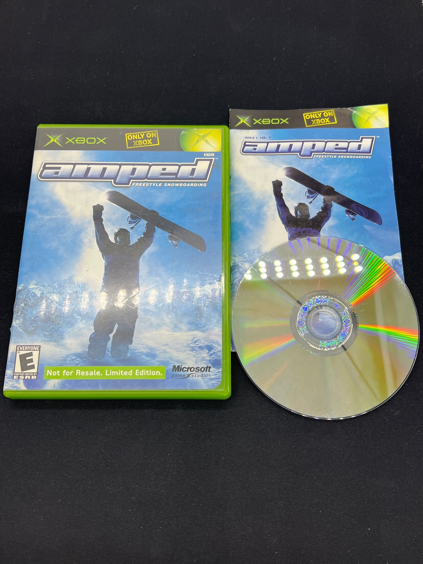 Auction Lot 167: XBOX Video Game Amped CIB
