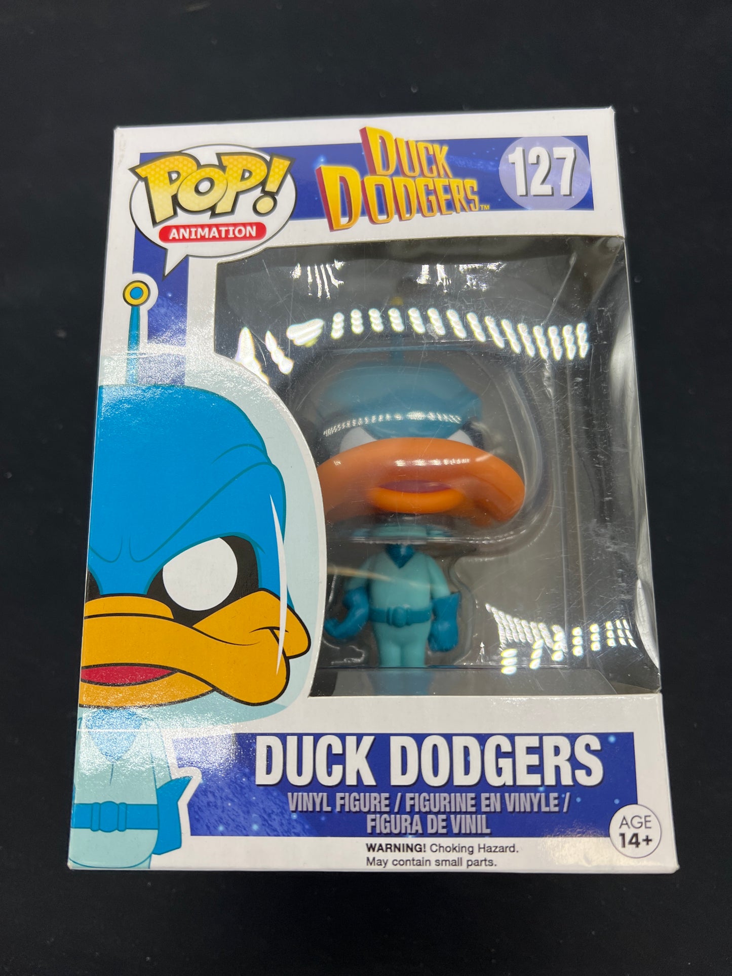 Auction Lot 11: POP Funko Duck Dodgers 127 Figure