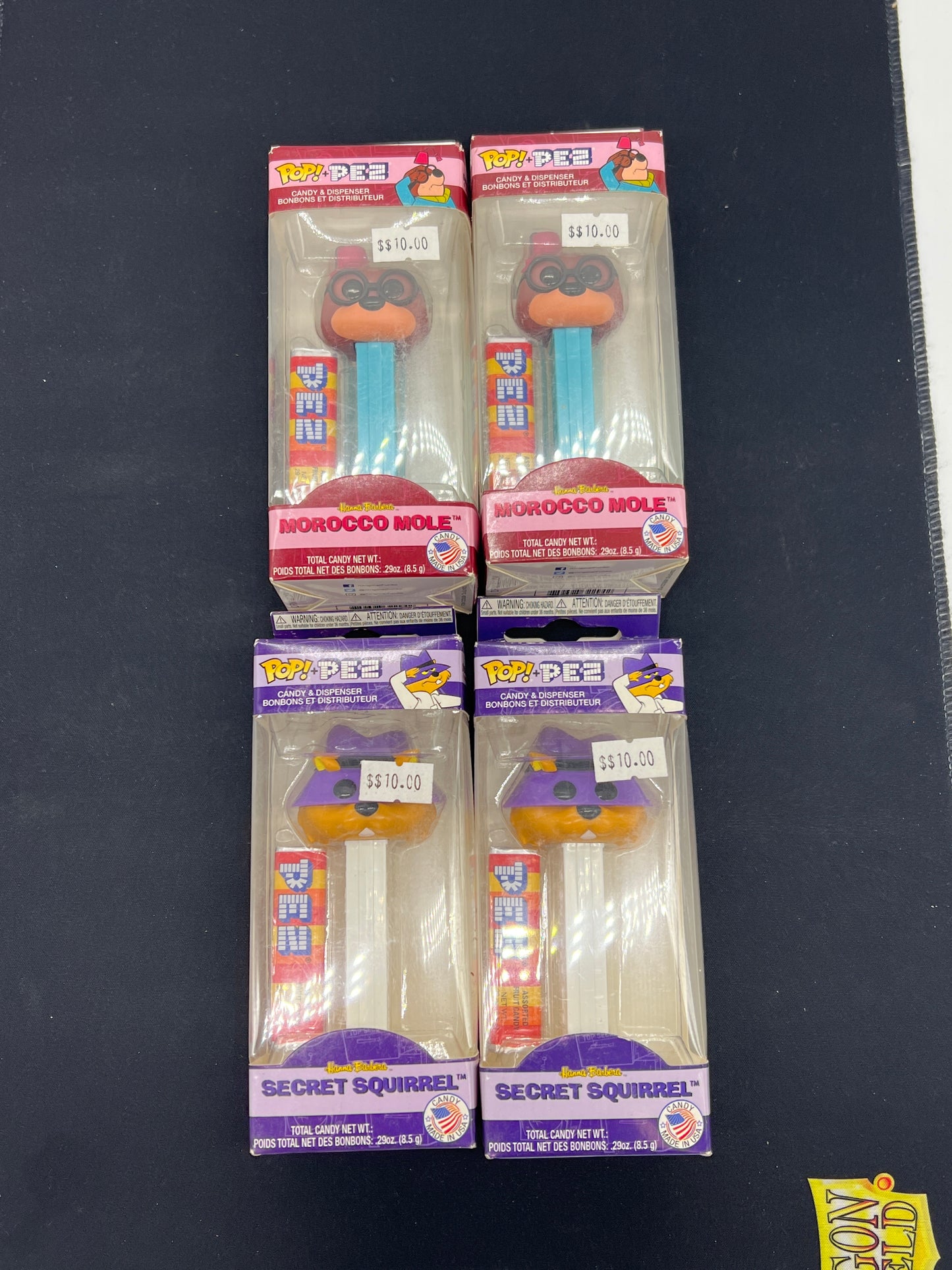 Auction Lot 253: Pez Dispensers Hanna Barbera Themed Lot