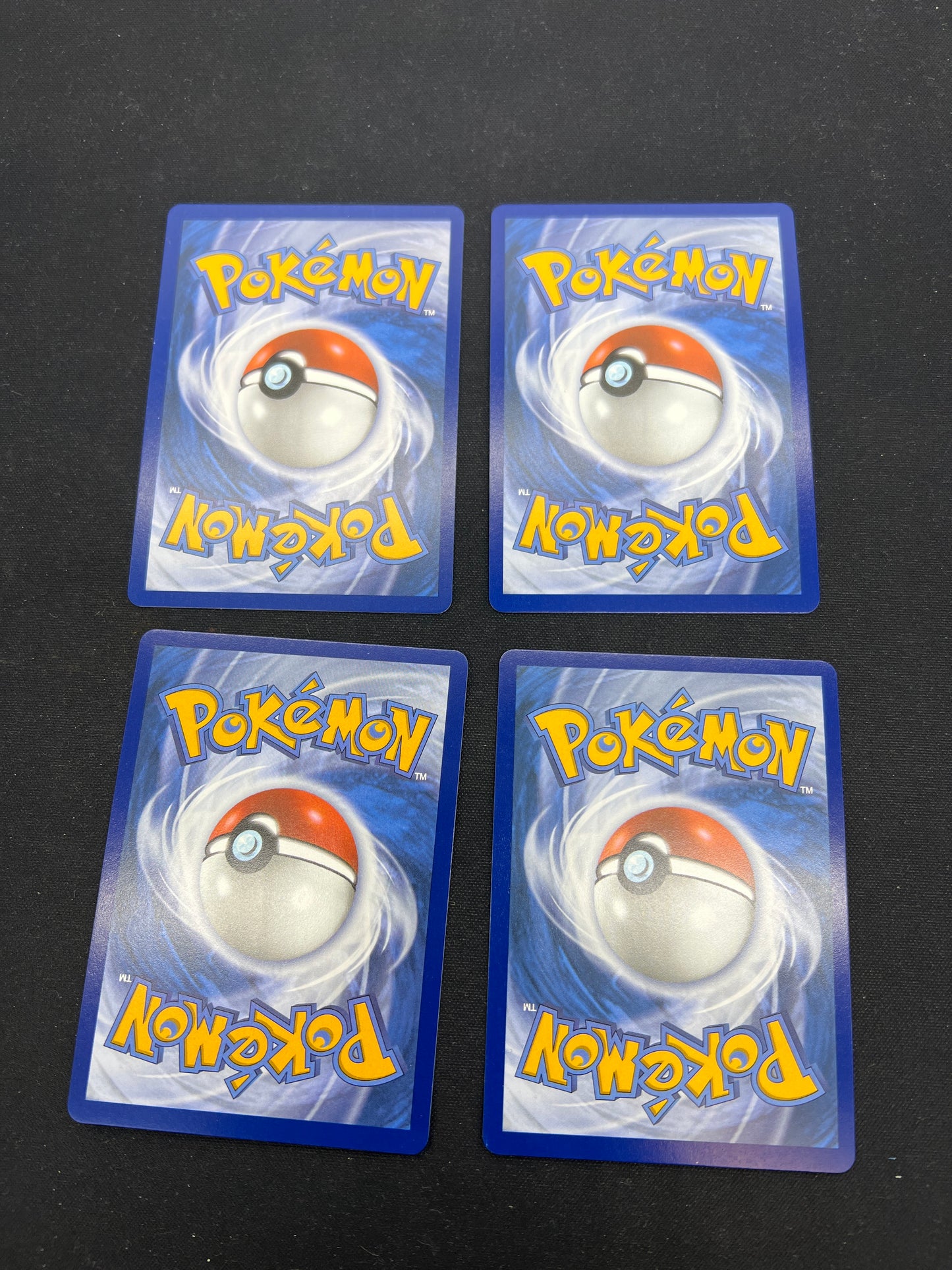 Auction Lot 40: Pokemon Cards Lot of 4 Pokeball Holos SV Black Bolt White Flare Conditions Vary