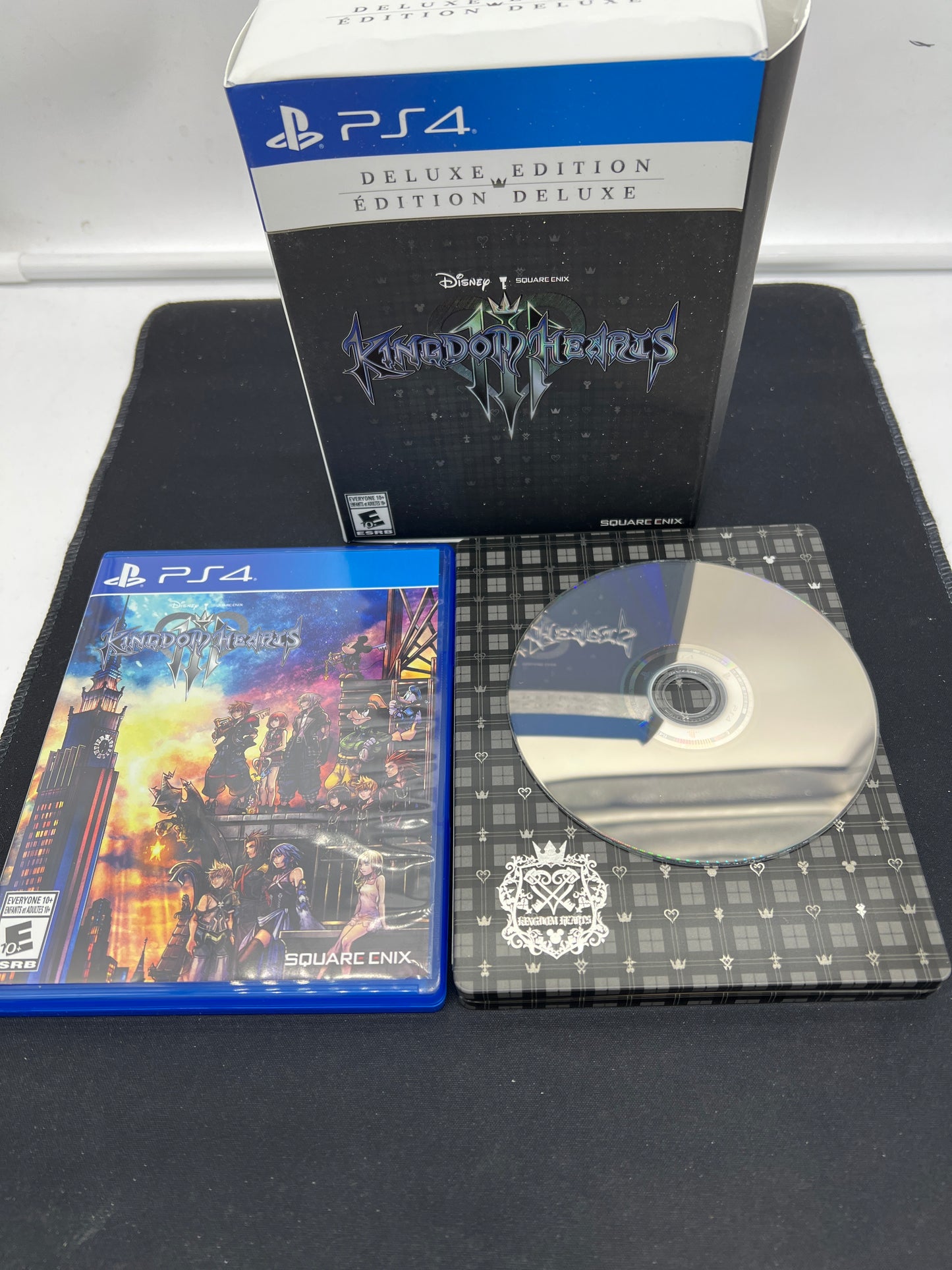 Auction Lot 267: PlayStation 4 Video Game Kingdom Hearts Deluxe Edition CIB