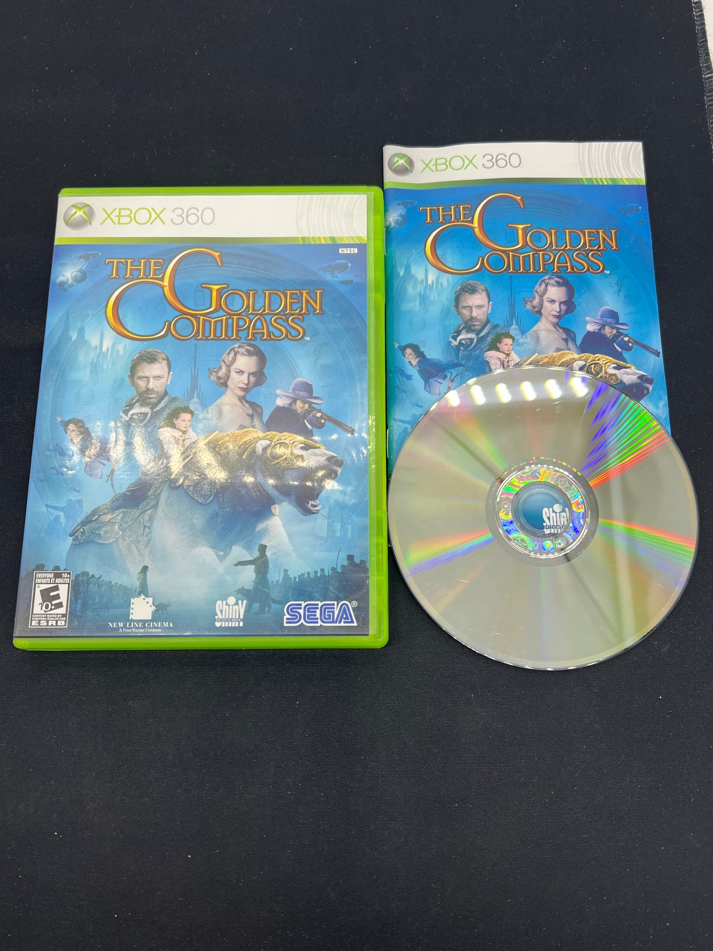 Auction Lot 196: XBOX 360 Video Game The Golden Compass CIB