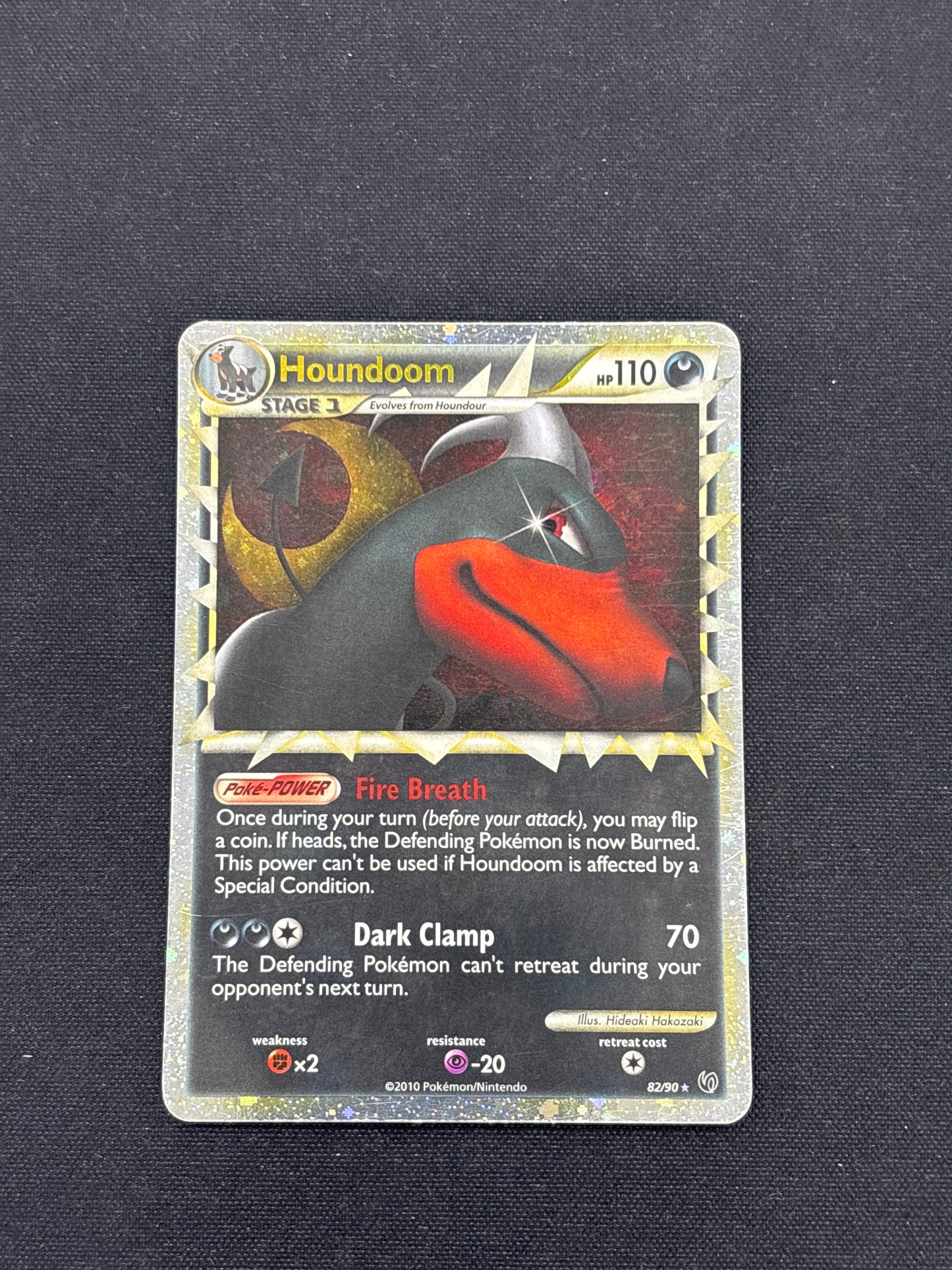 Auction Lot 48: Pokemon Cards Houndoom Prime HGSS Undaunted Conditions Vary
