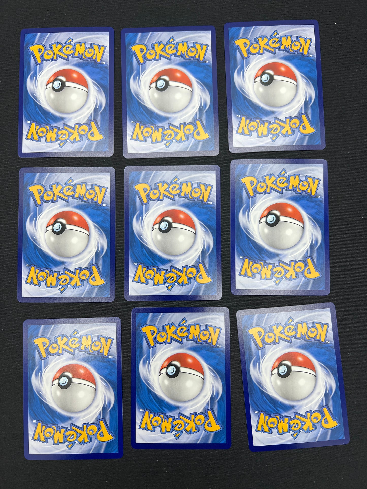 Auction Lot 35: Pokemon Cards Lot of 9 Chinese Eeveelutions Rotary Pattern Conditions Vary