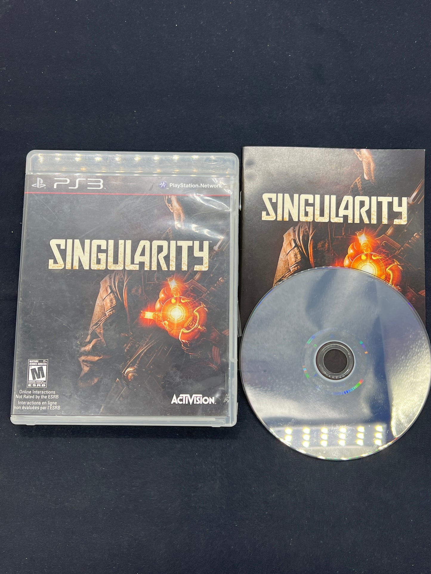 Auction Lot 98: Singularity PS3