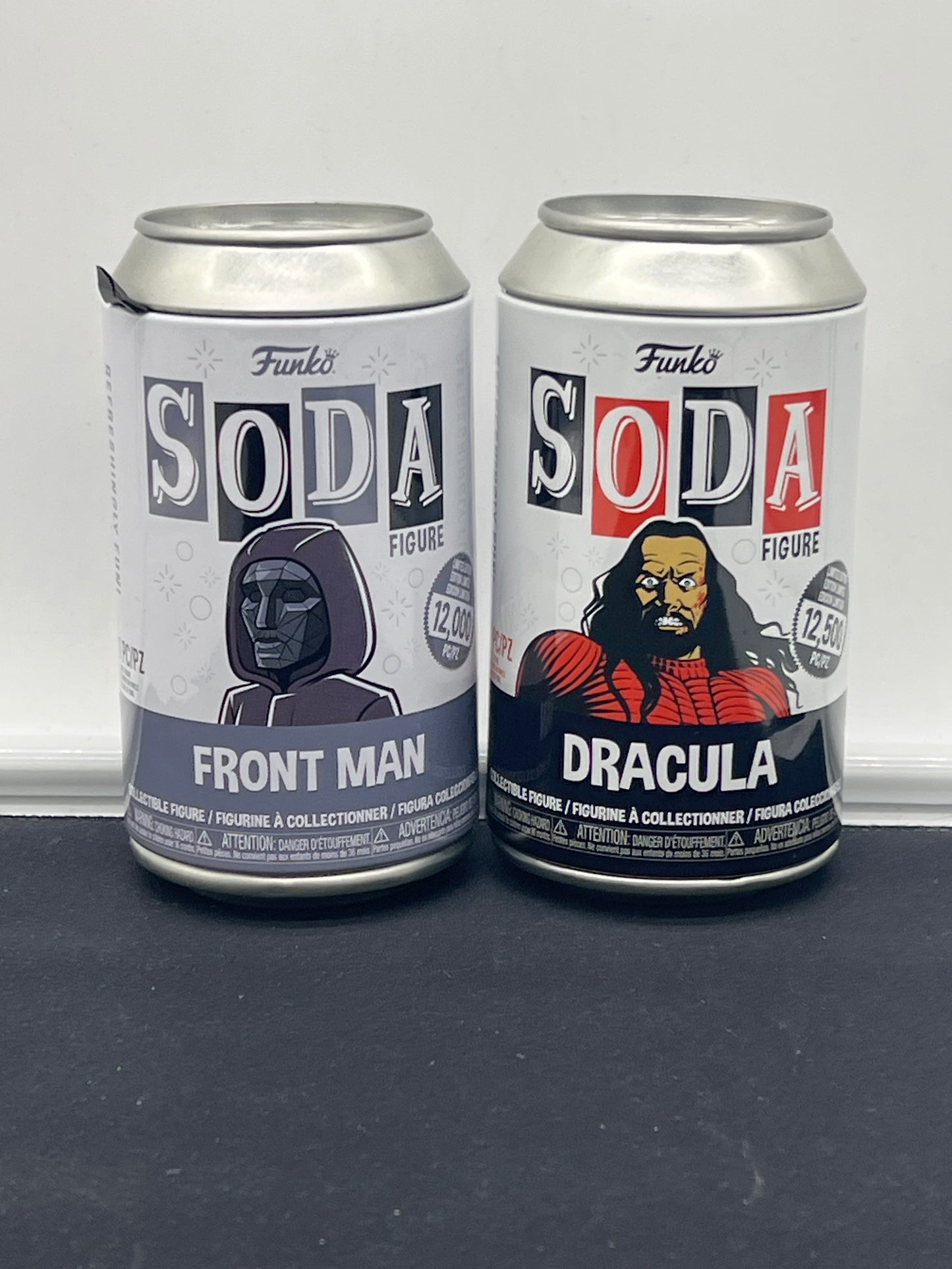 Auction Lot 141: Funko Soda Lot of 2 Front Man & Dracula