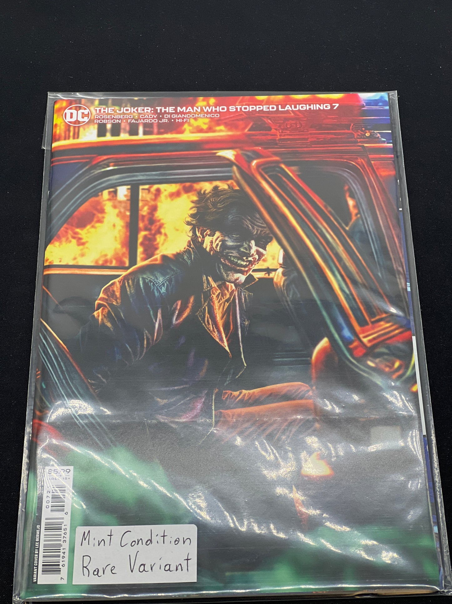 Auction Lot 297: DC Comics The Joker: The Man Who Stopped Laughing 7