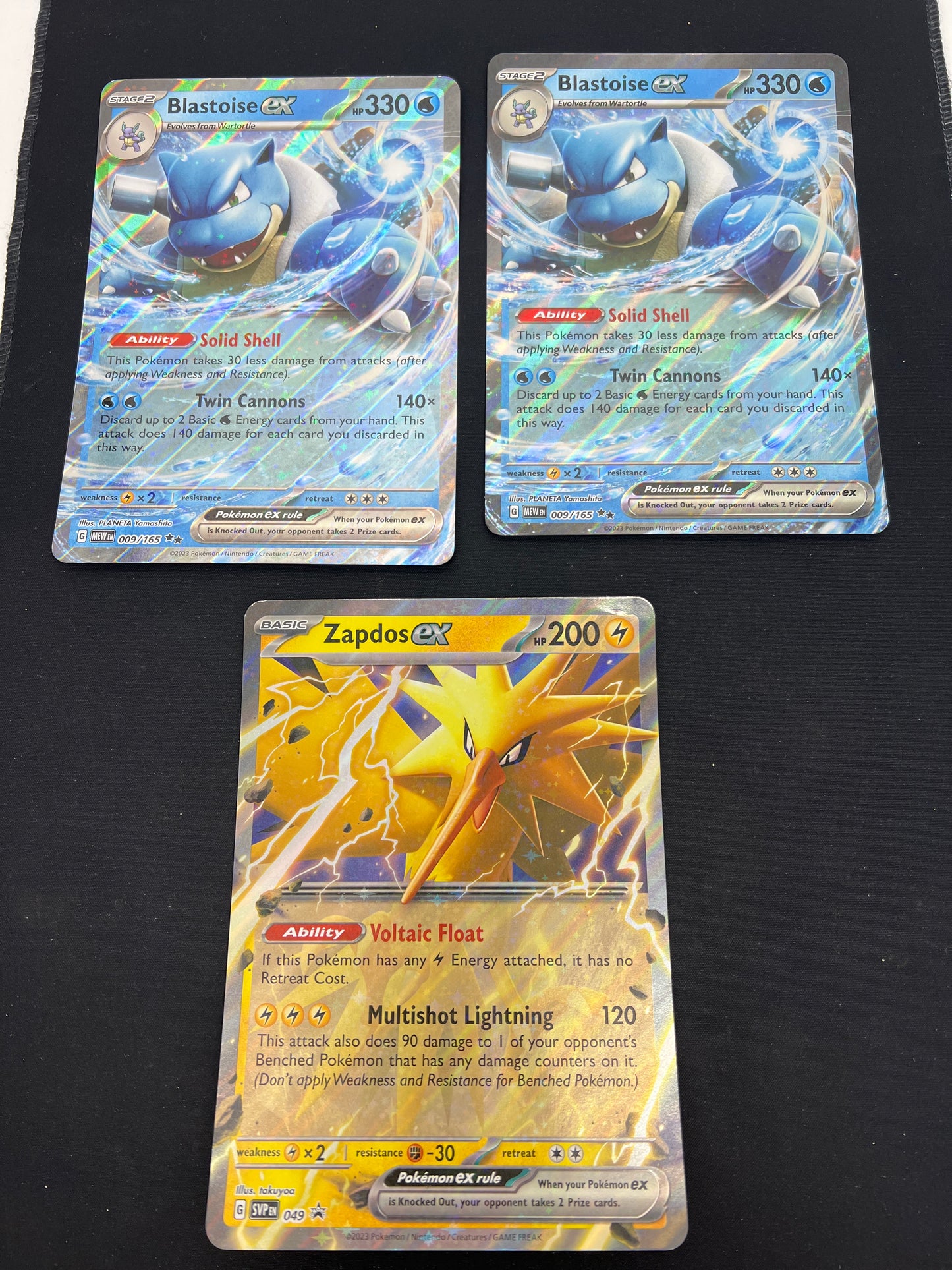 Auction Lot 25: Pokemon Cards Jumbo Lot of 3 151 EX Cards Conditions Vary