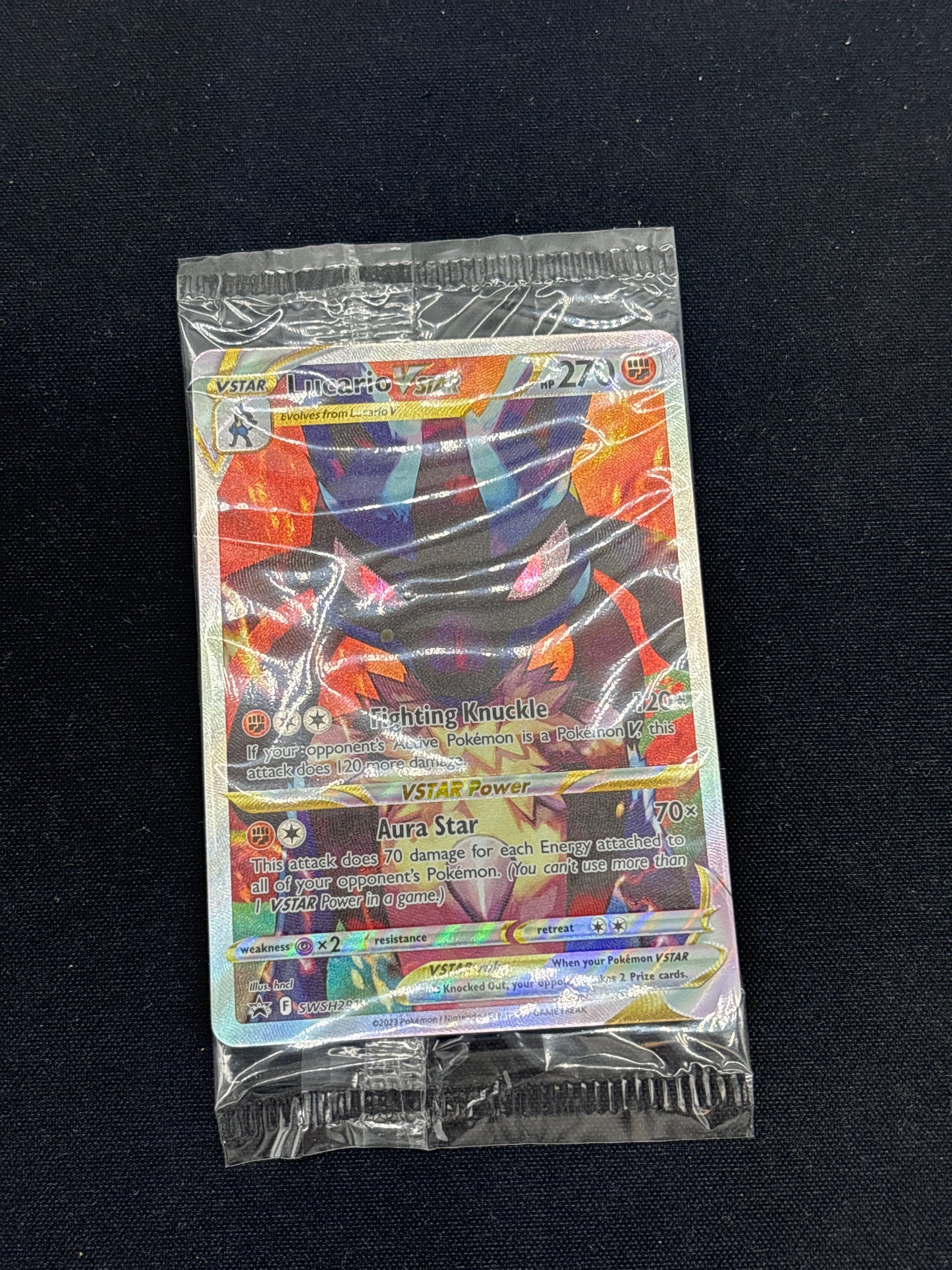 Auction Lot 31: Pokemon Cards Lucario VSTAR Sealed ETB Promo Crown Zenith Conditions Vary