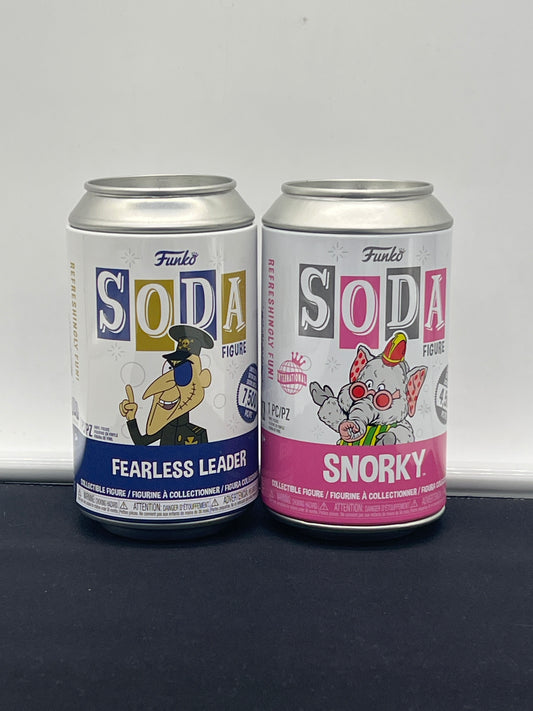 Auction Lot 85: Funko Soda Lot of 2 Fearless Leader Snorky