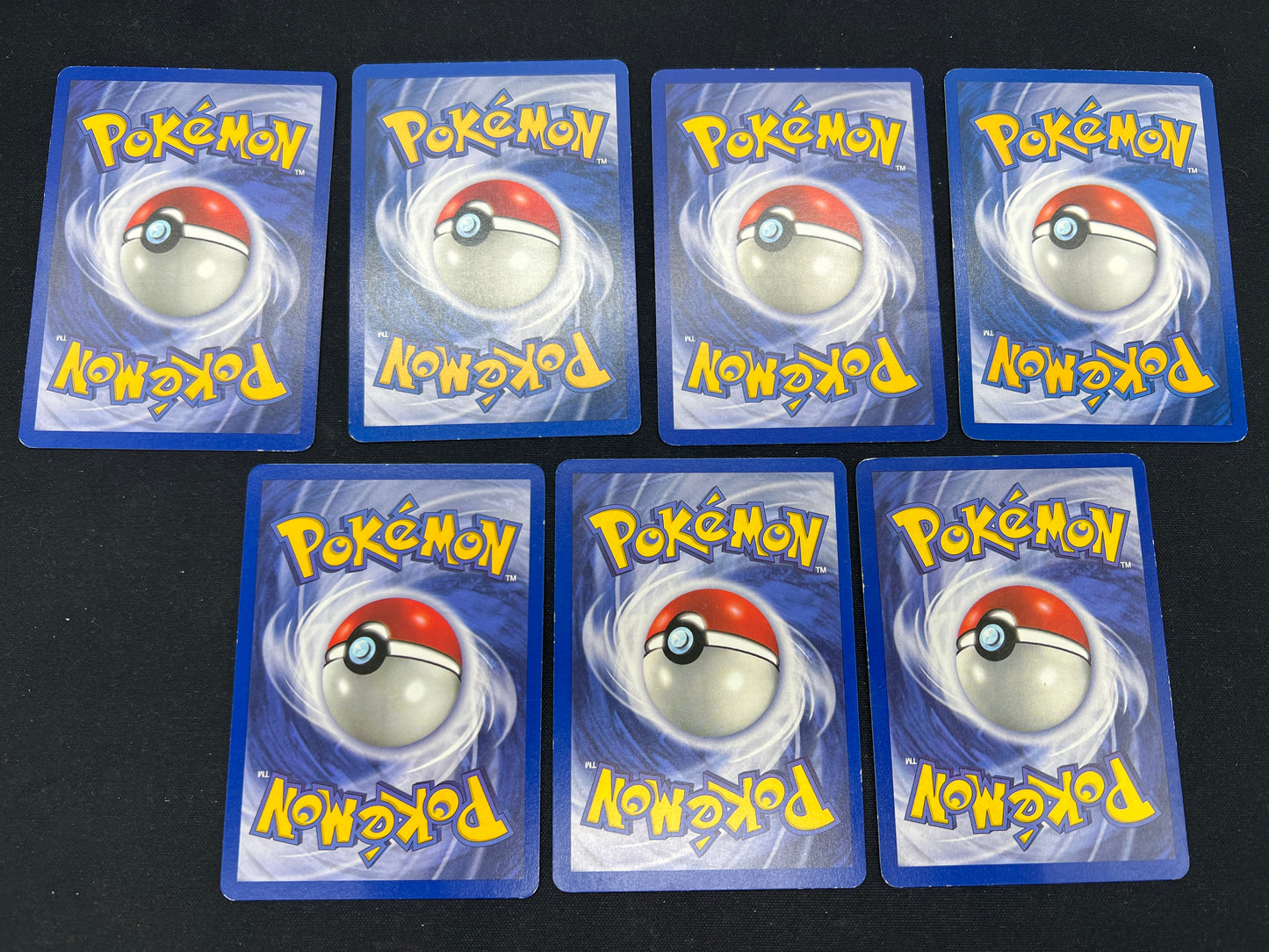 Auction Lot 153: Pokemon Cards Lot of 7 WOTC Base Set 2 Commons Uncommons Conditions Vary