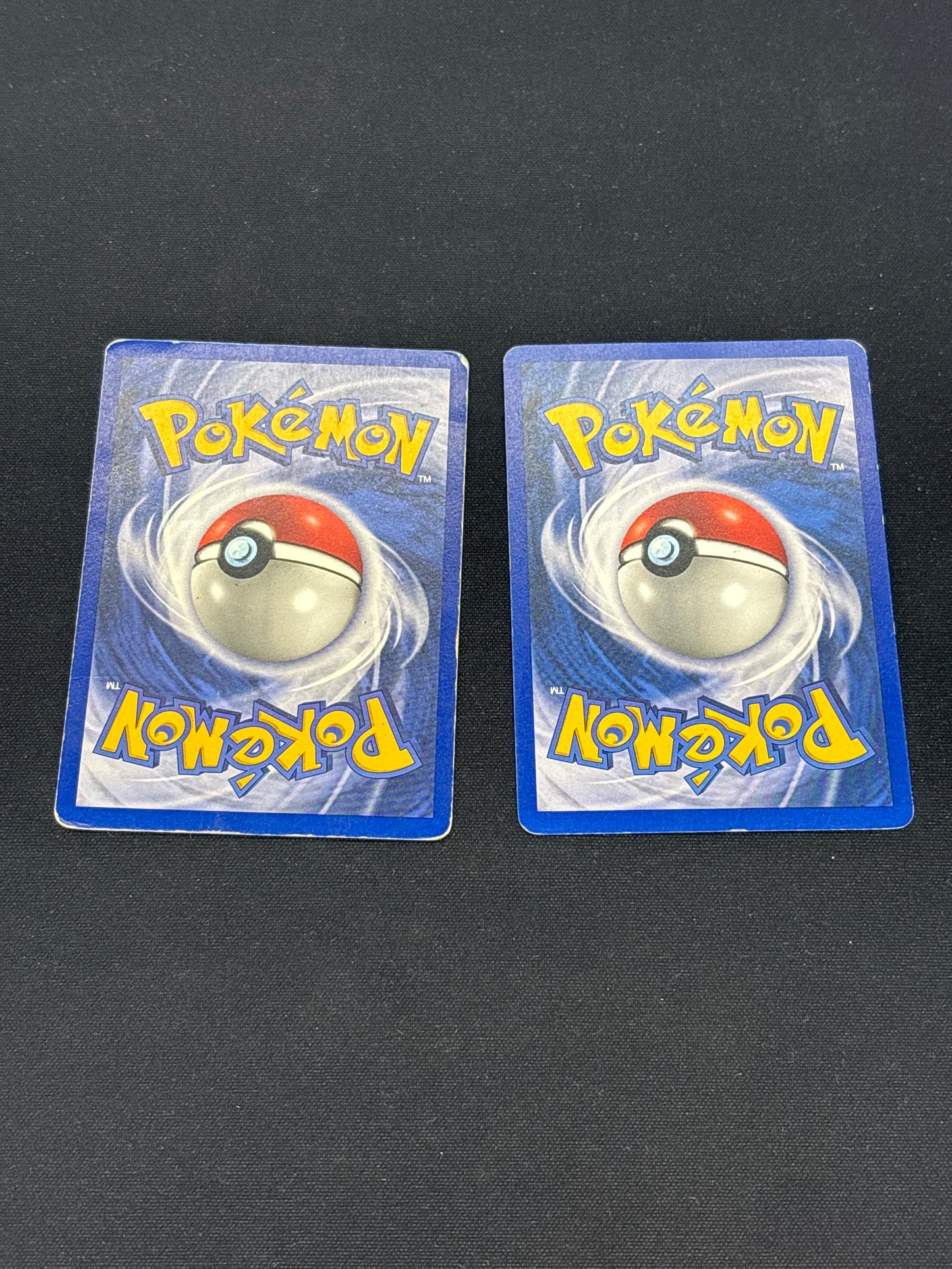 Auction Lot 404: Pokemon Cards Base Set Shadowless Lot of 2 Starter Pokemon Condition Vary